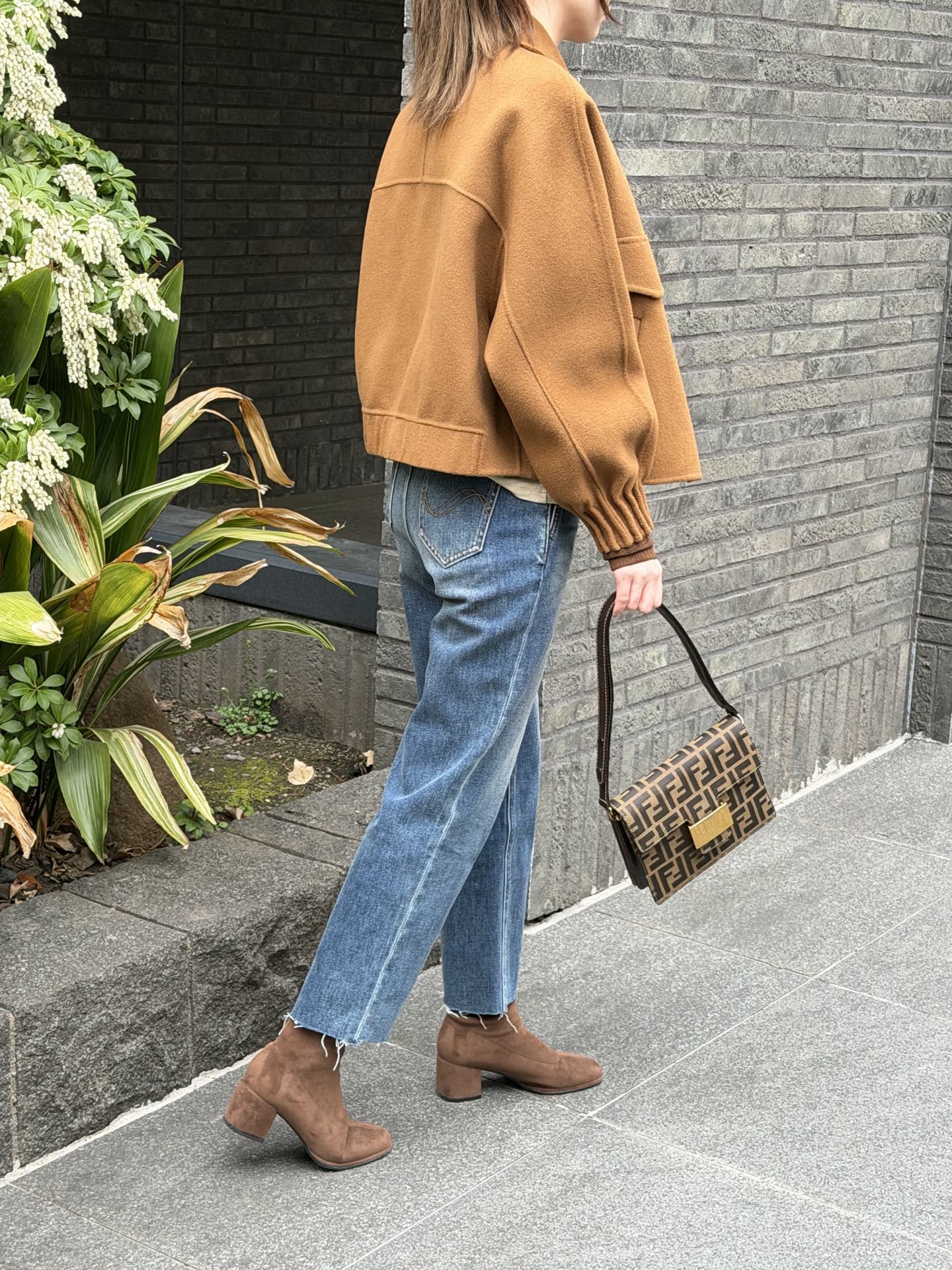 FENDI Zucca Shoulderbag