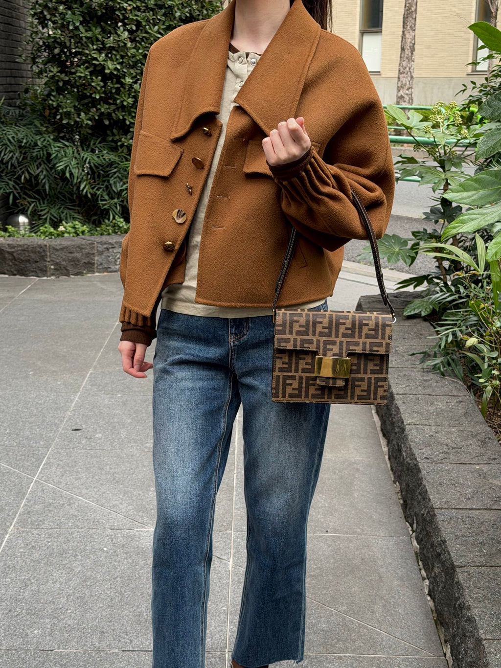 FENDI Zucca Shoulderbag