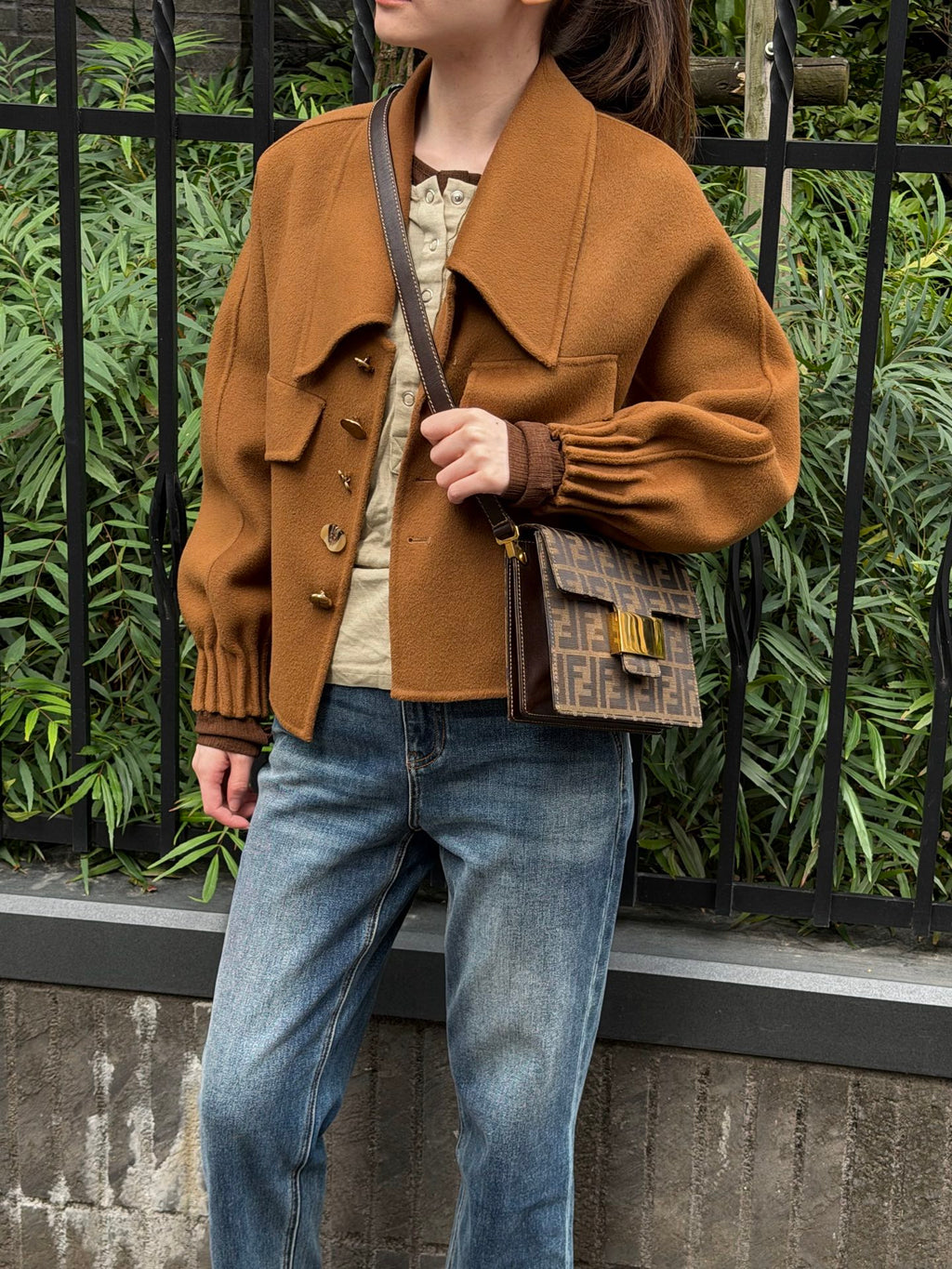 FENDI Zucca Shoulderbag