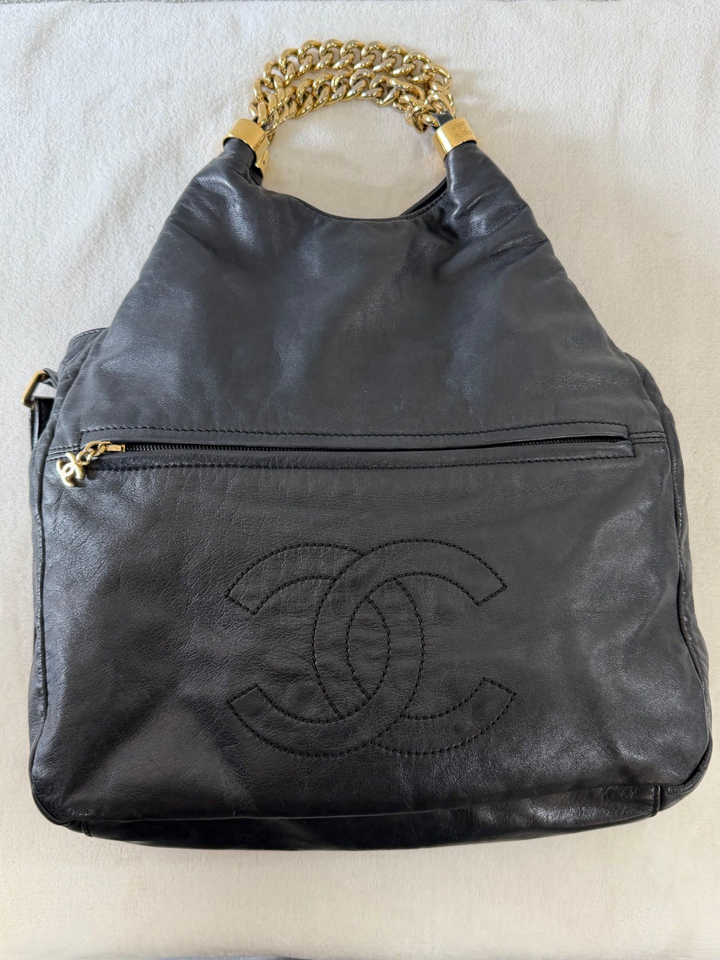 CHANEL Lambskin 3way Chainbag