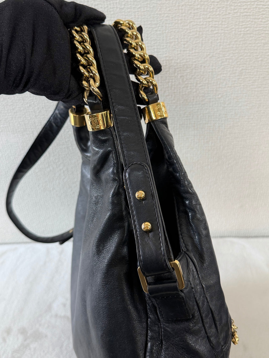 CHANEL Lambskin 3way Chainbag