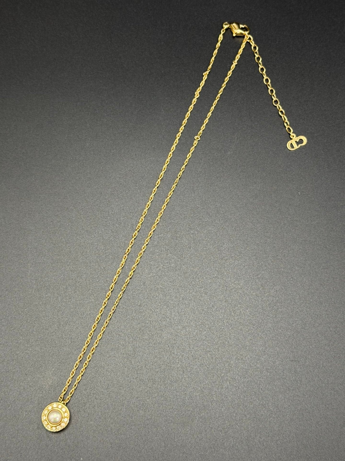 CHRISTIAN DIOR Necklace&Earring Set