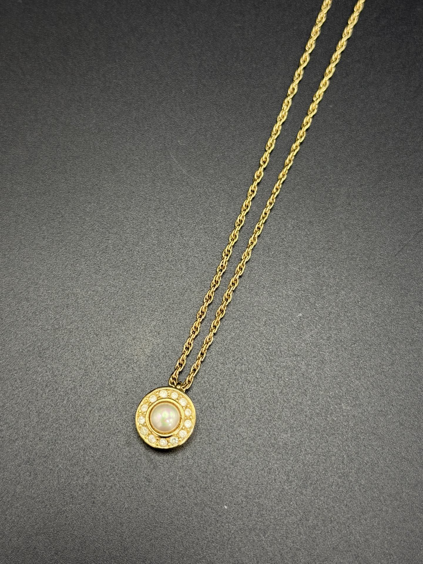 CHRISTIAN DIOR Necklace&Earring Set