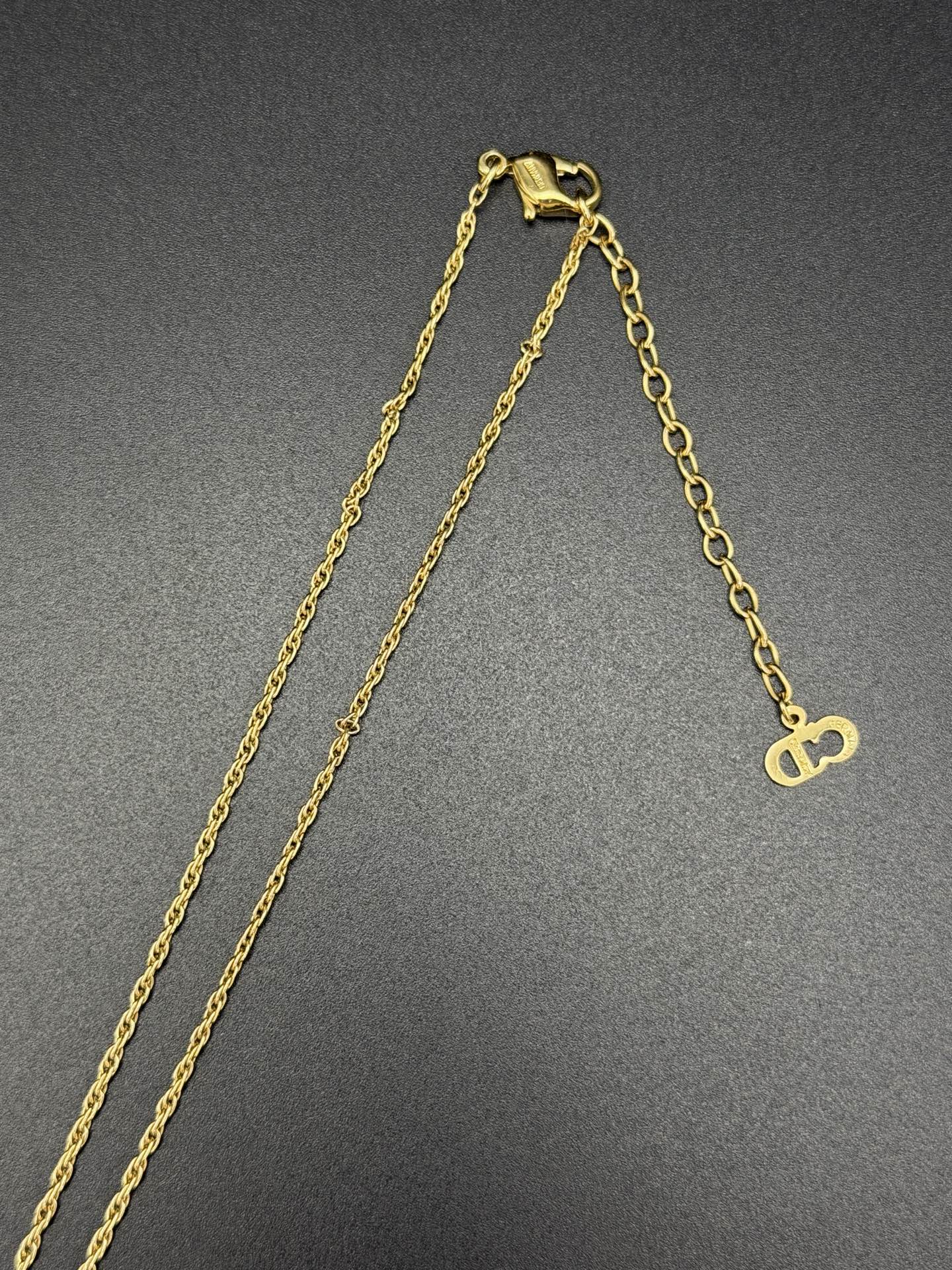 CHRISTIAN DIOR Necklace&Earring Set