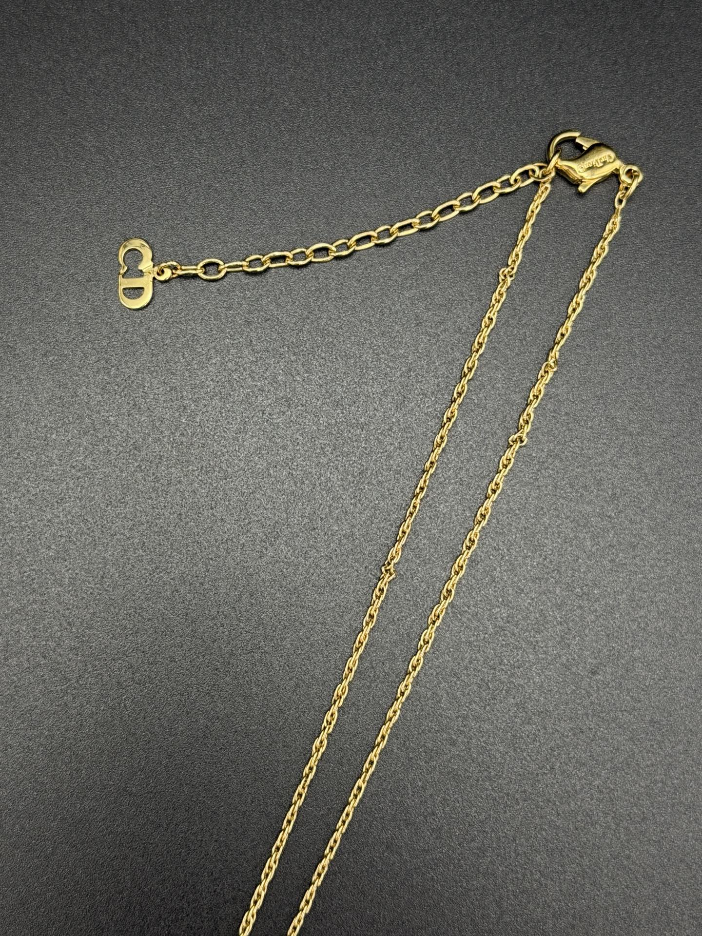 CHRISTIAN DIOR Necklace&Earring Set