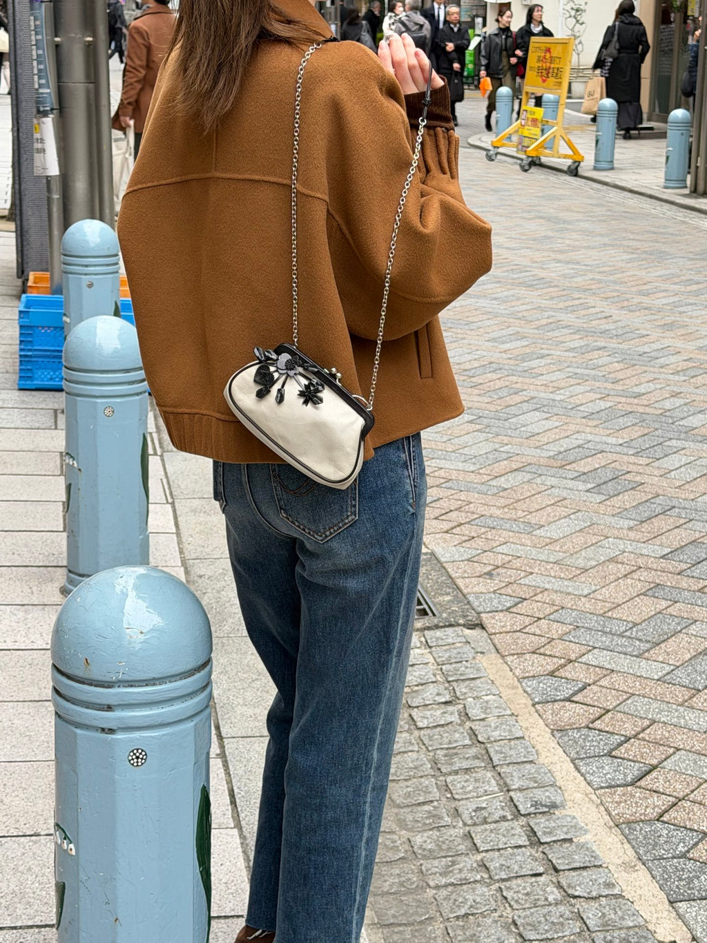 PRADA Frog Clasp Chainbag
