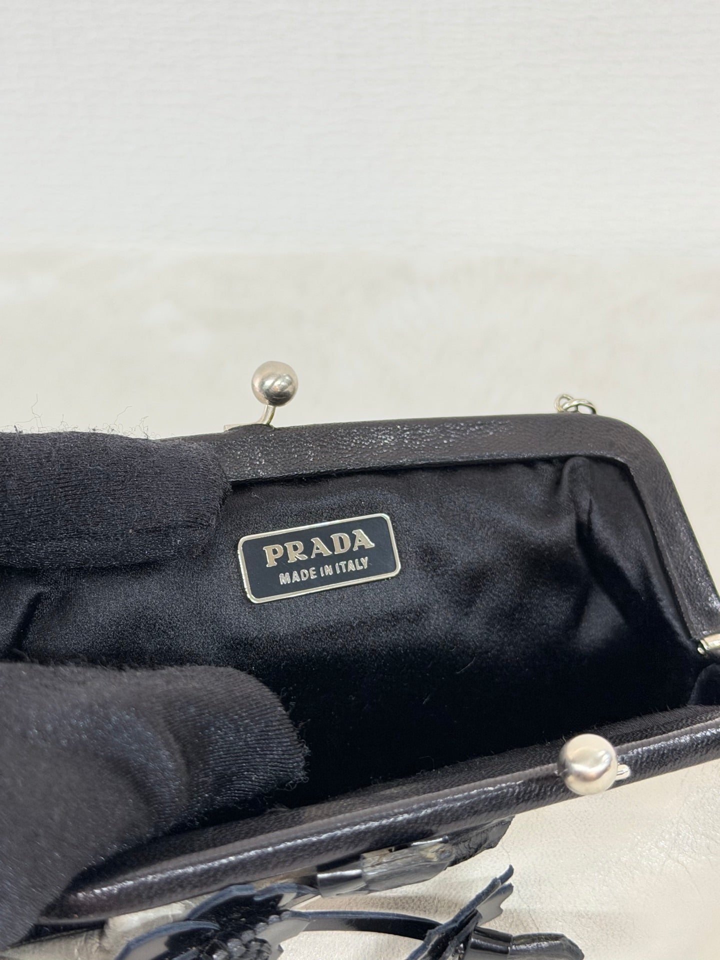 PRADA Frog Clasp Chainbag