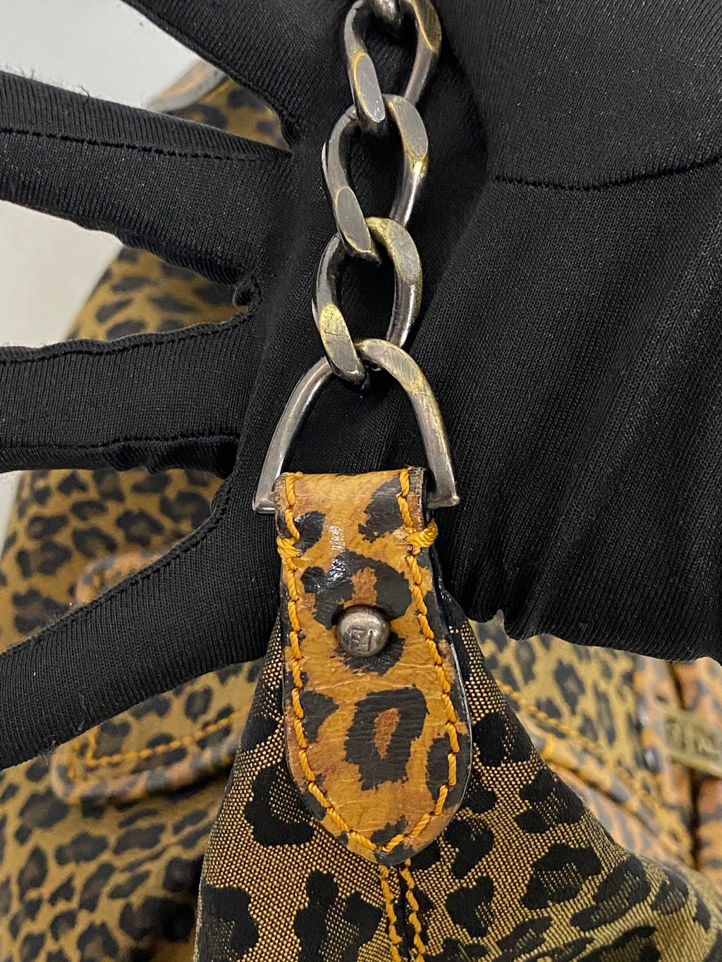 FENDI Panther Pattern Hobo bag