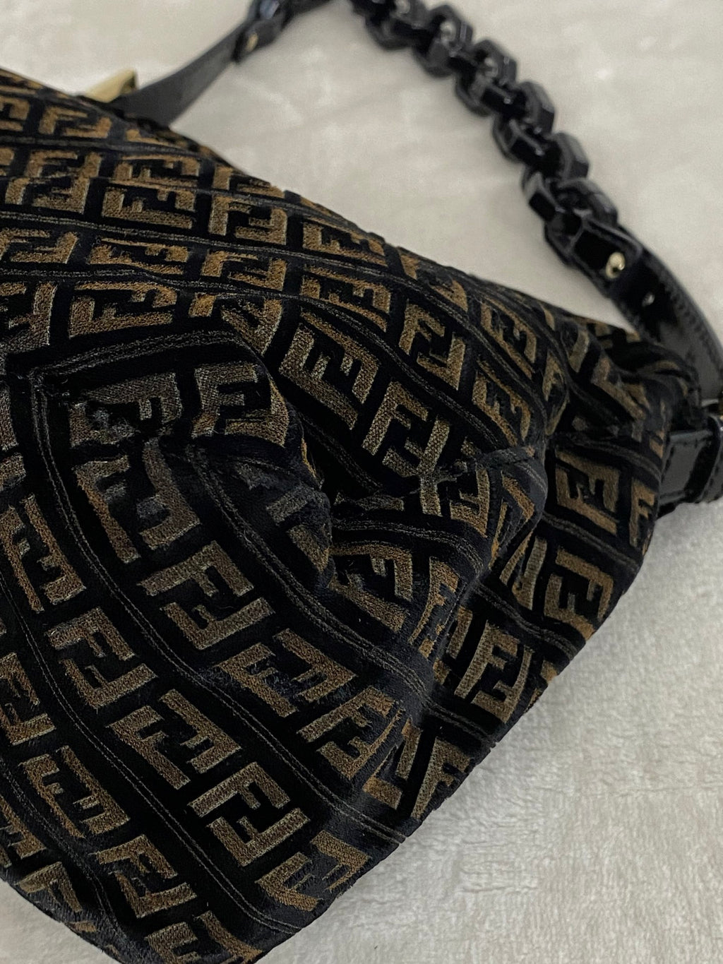 FENDI Velvet Hobobag