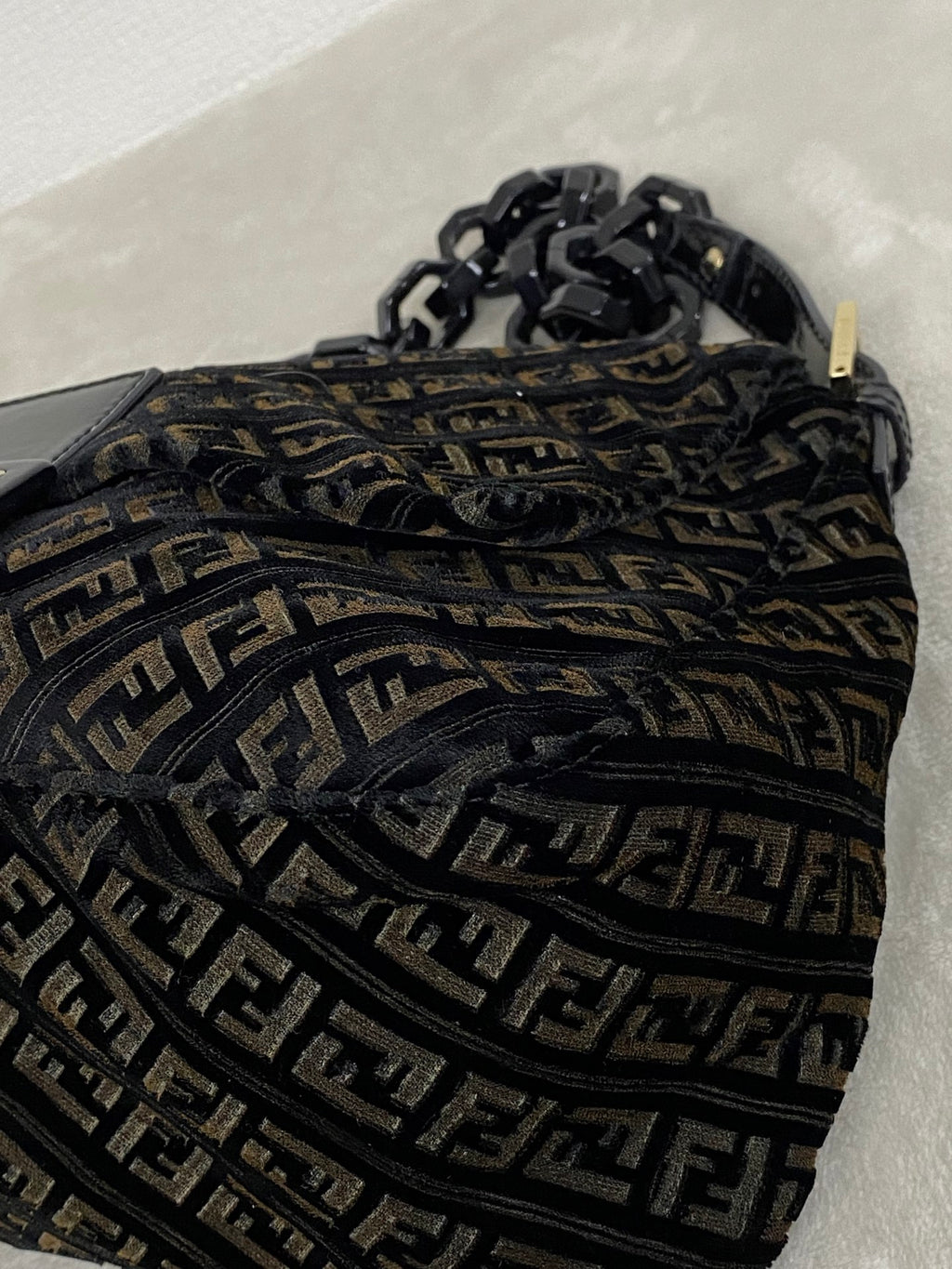 FENDI Velvet Hobobag
