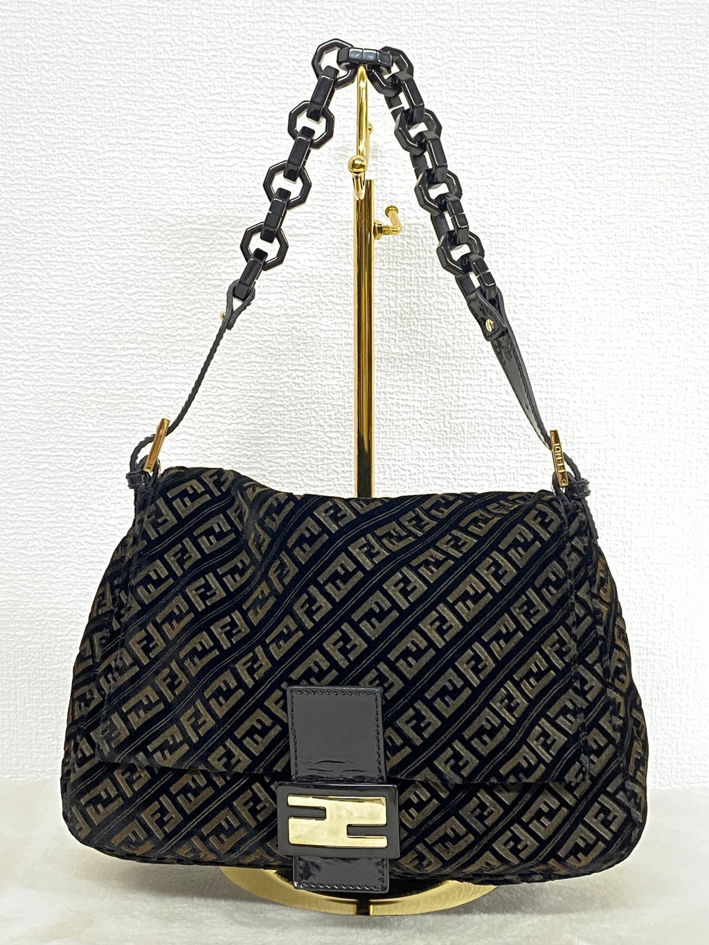 FENDI Velvet Hobobag