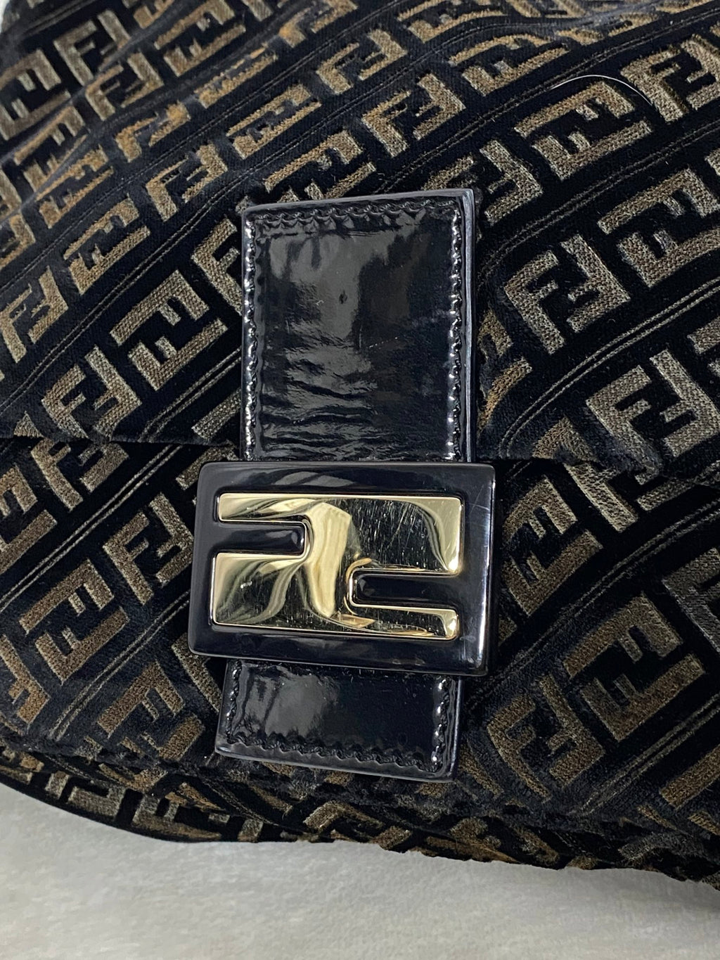 FENDI Velvet Hobobag
