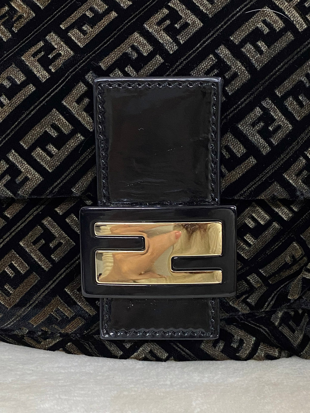 FENDI Velvet Hobobag