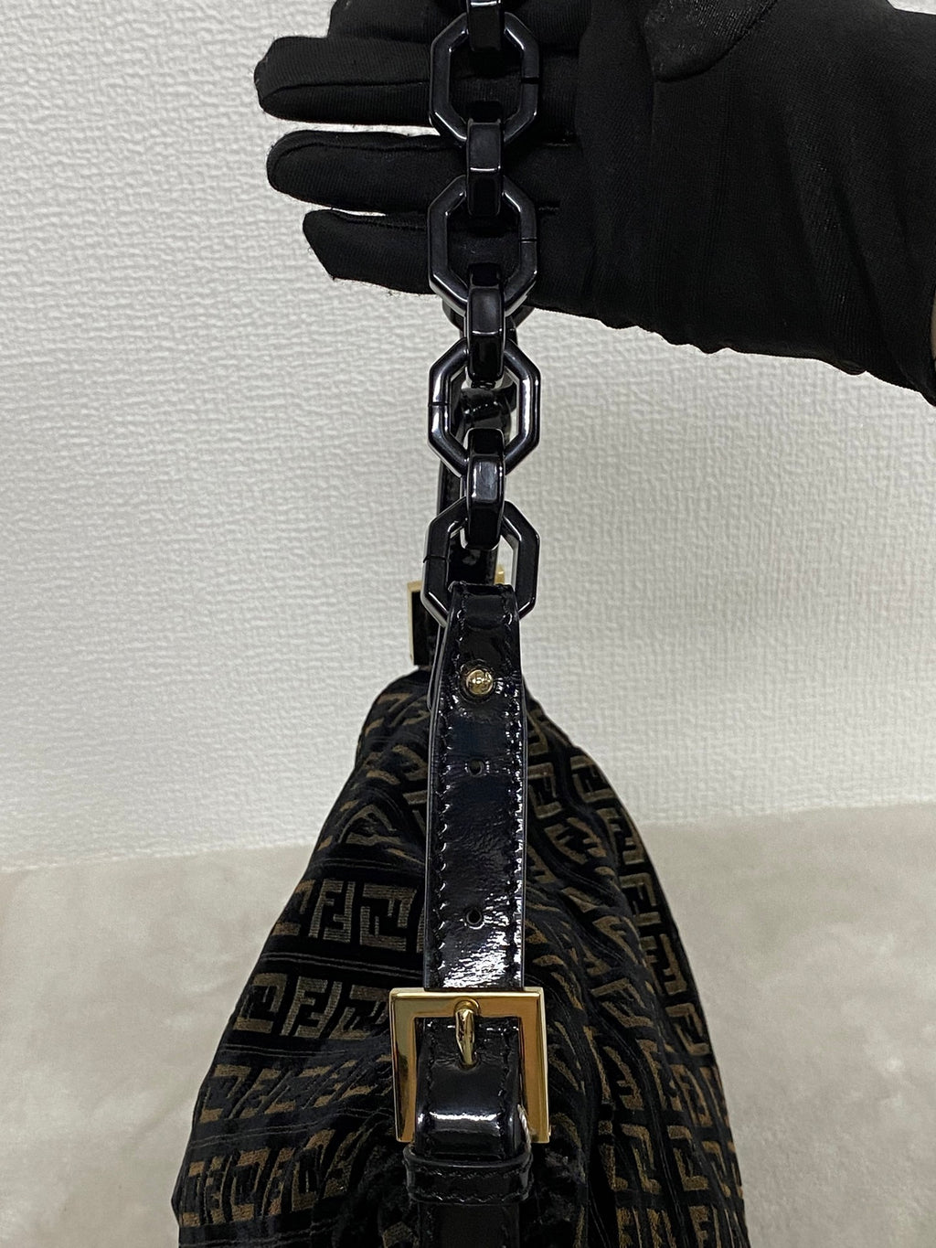 FENDI Velvet Hobobag