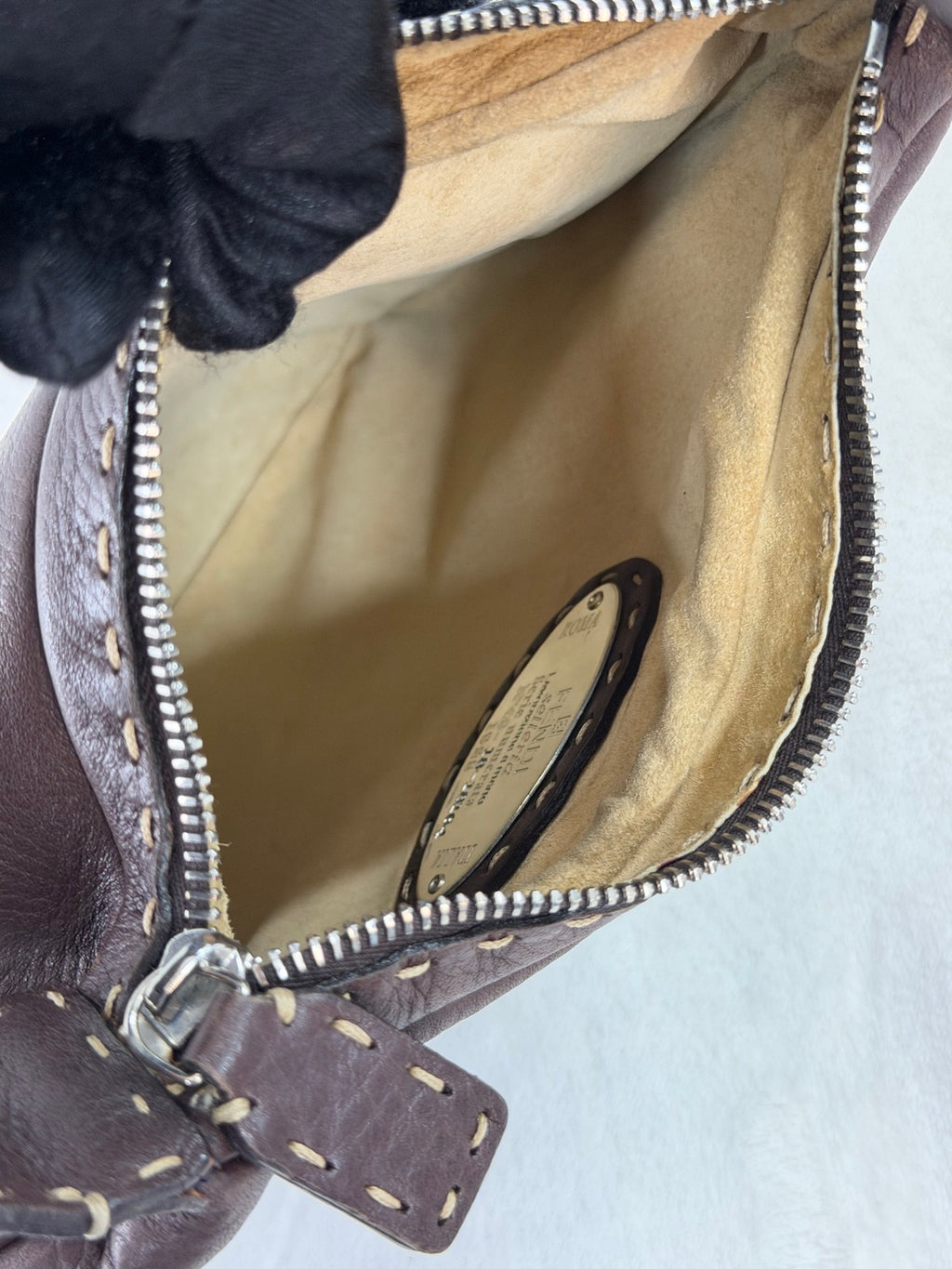 FENDI Genuine Brown Hobobag