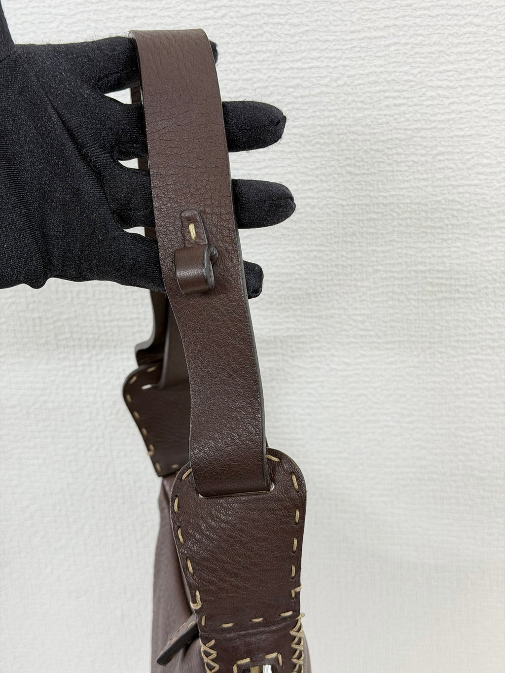 FENDI Genuine Brown Hobobag