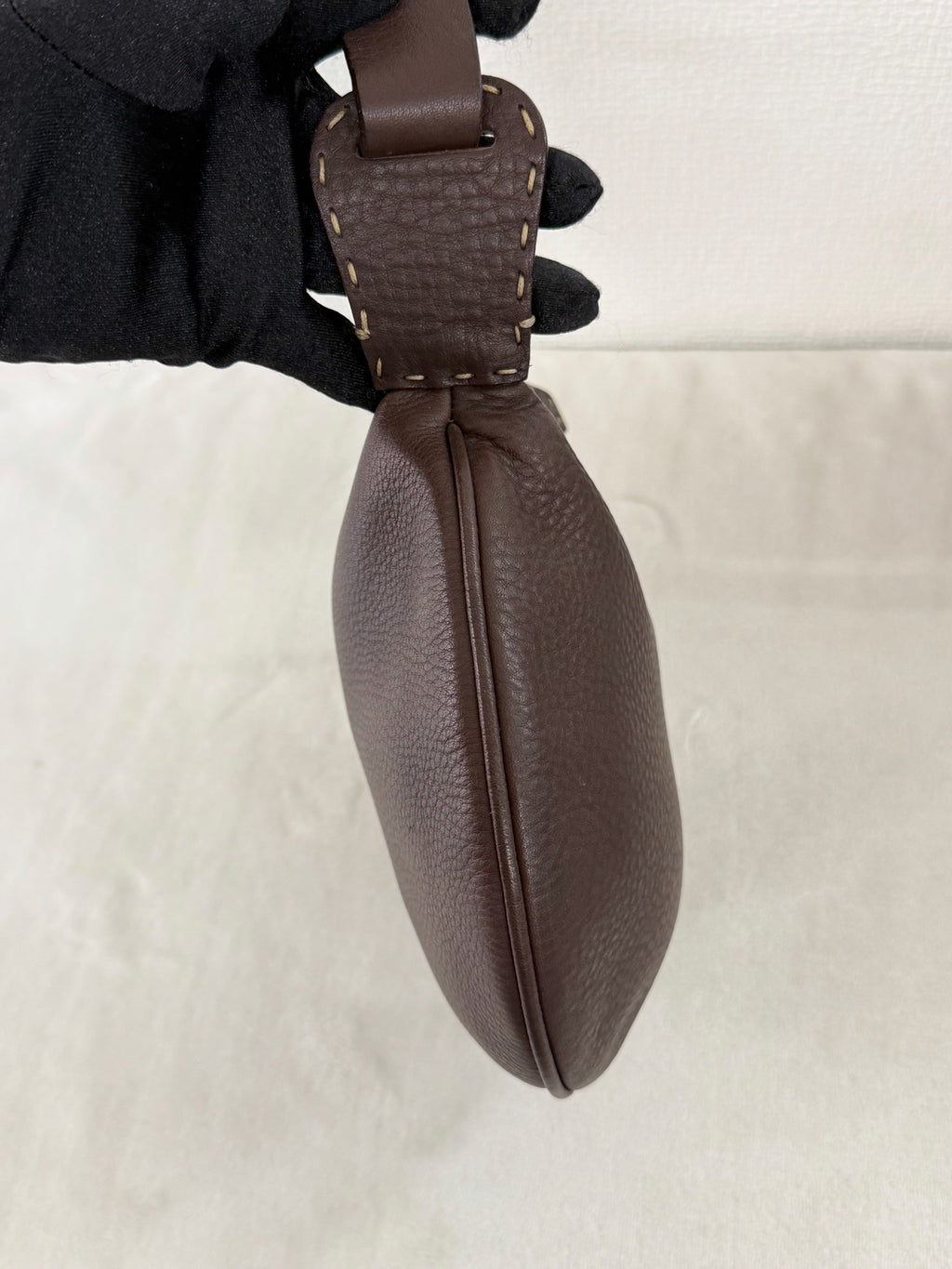 FENDI Genuine Brown Hobobag