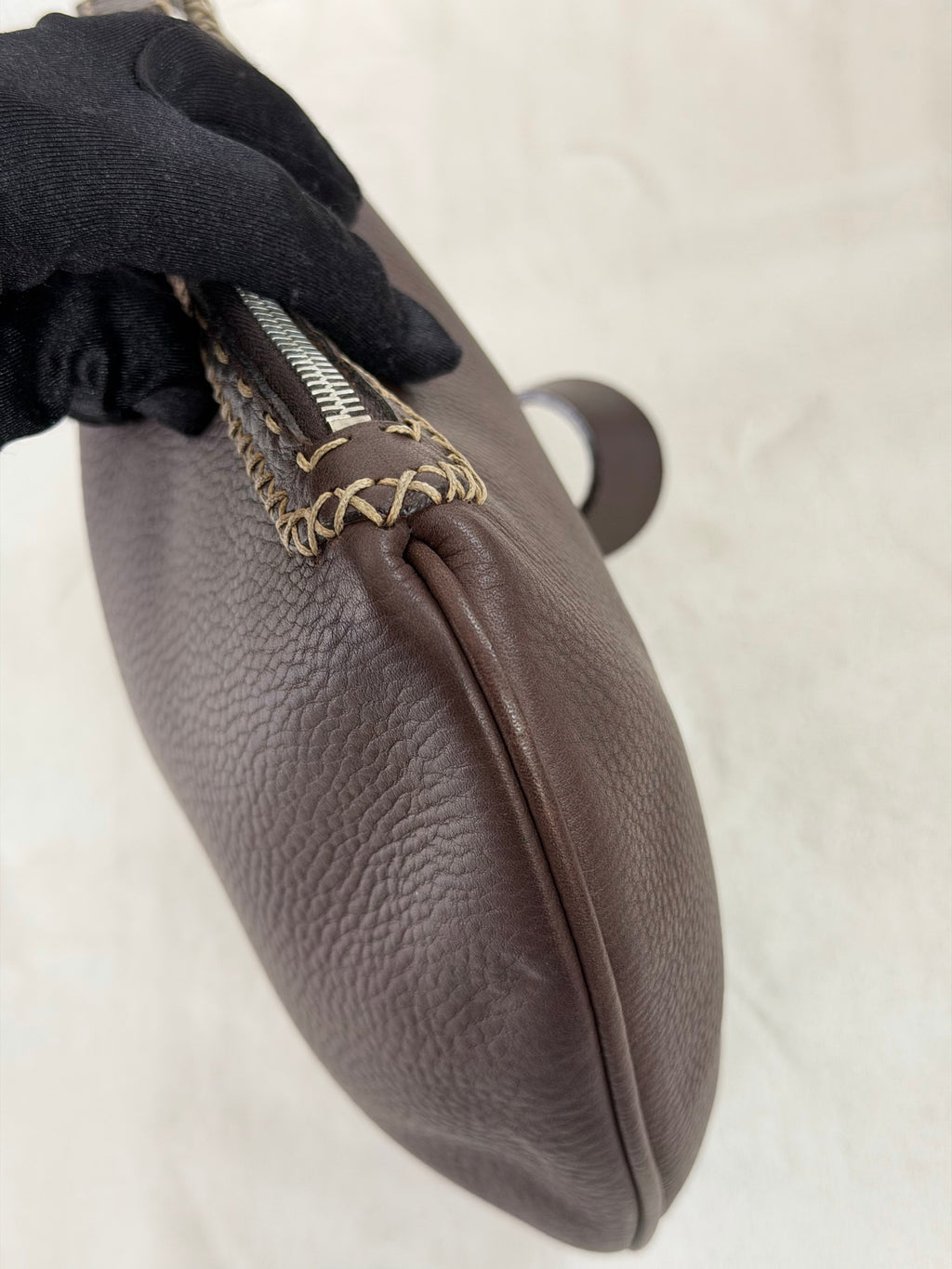 FENDI Genuine Brown Hobobag