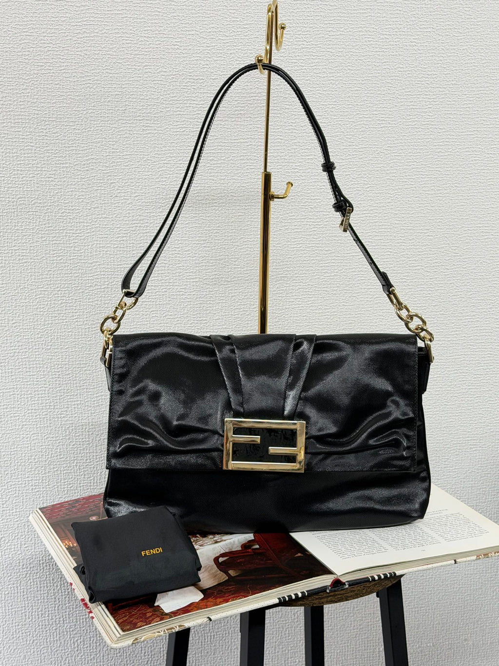 FENDI Satin Shoulderbag