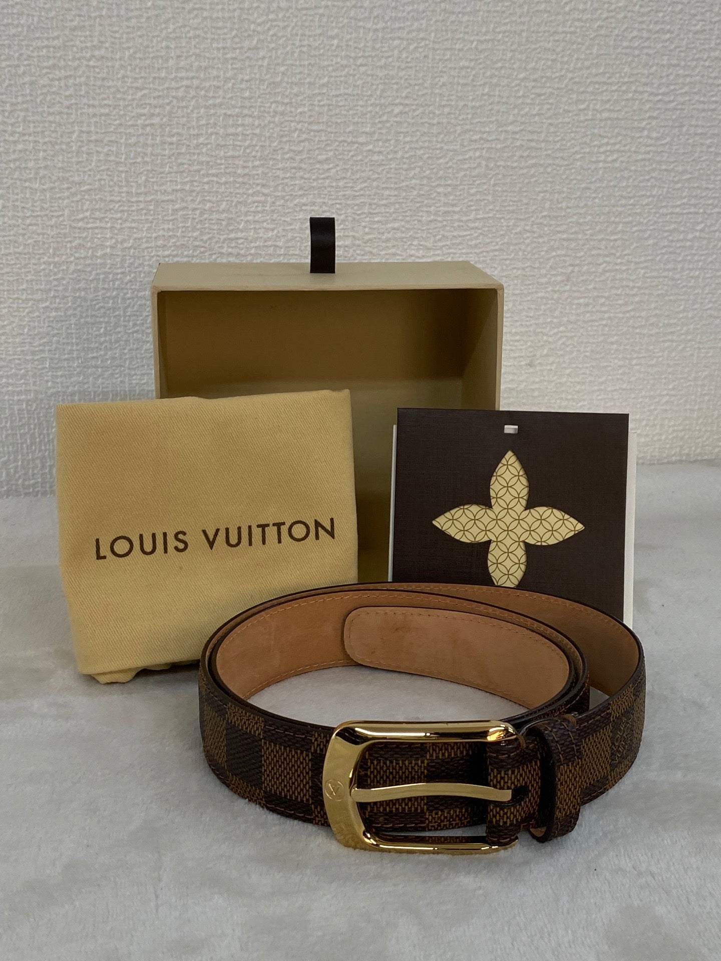 LOUIS VUITTON Monogram Belt