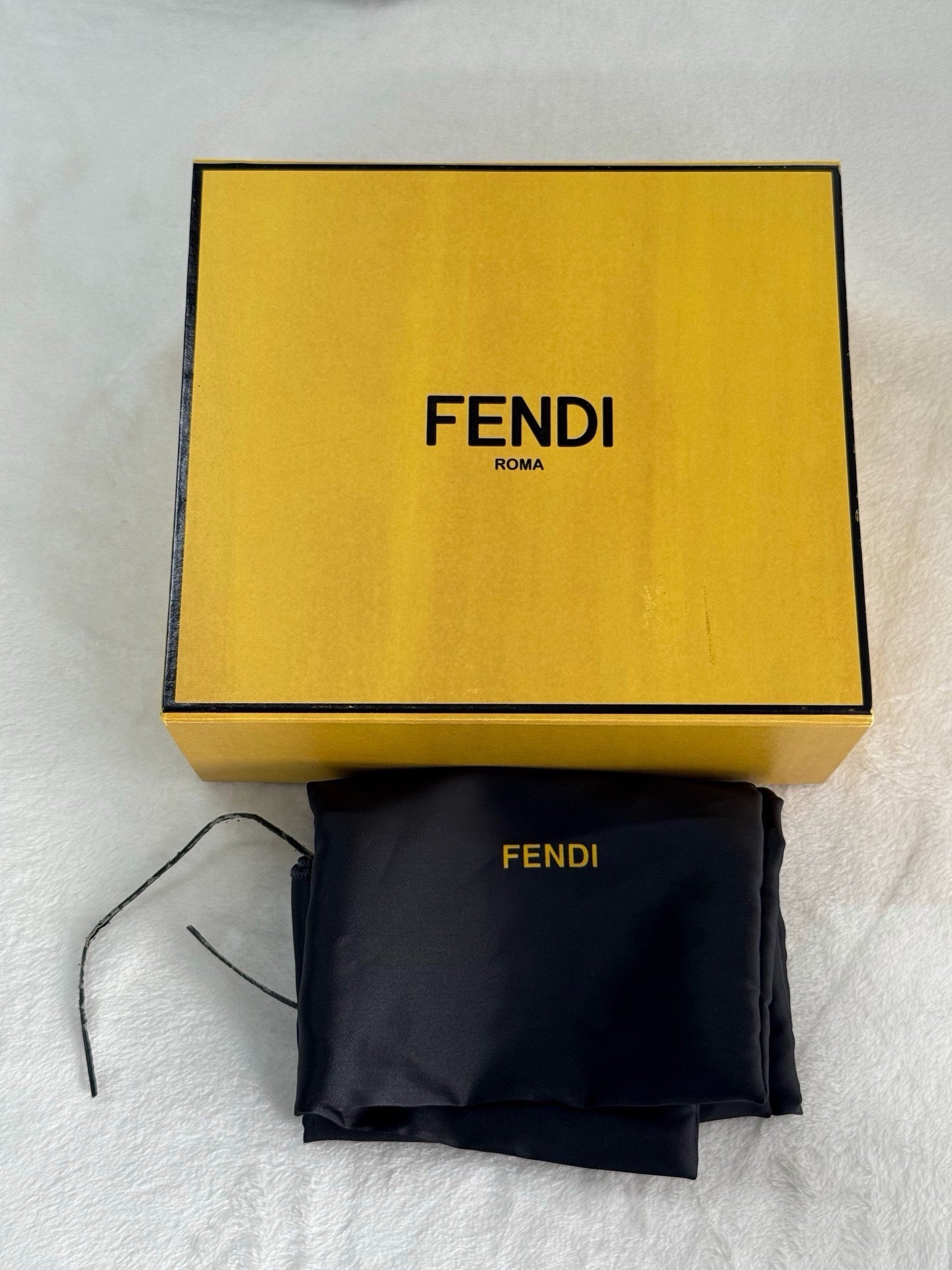 FENDI  Brown Genuine Handbag