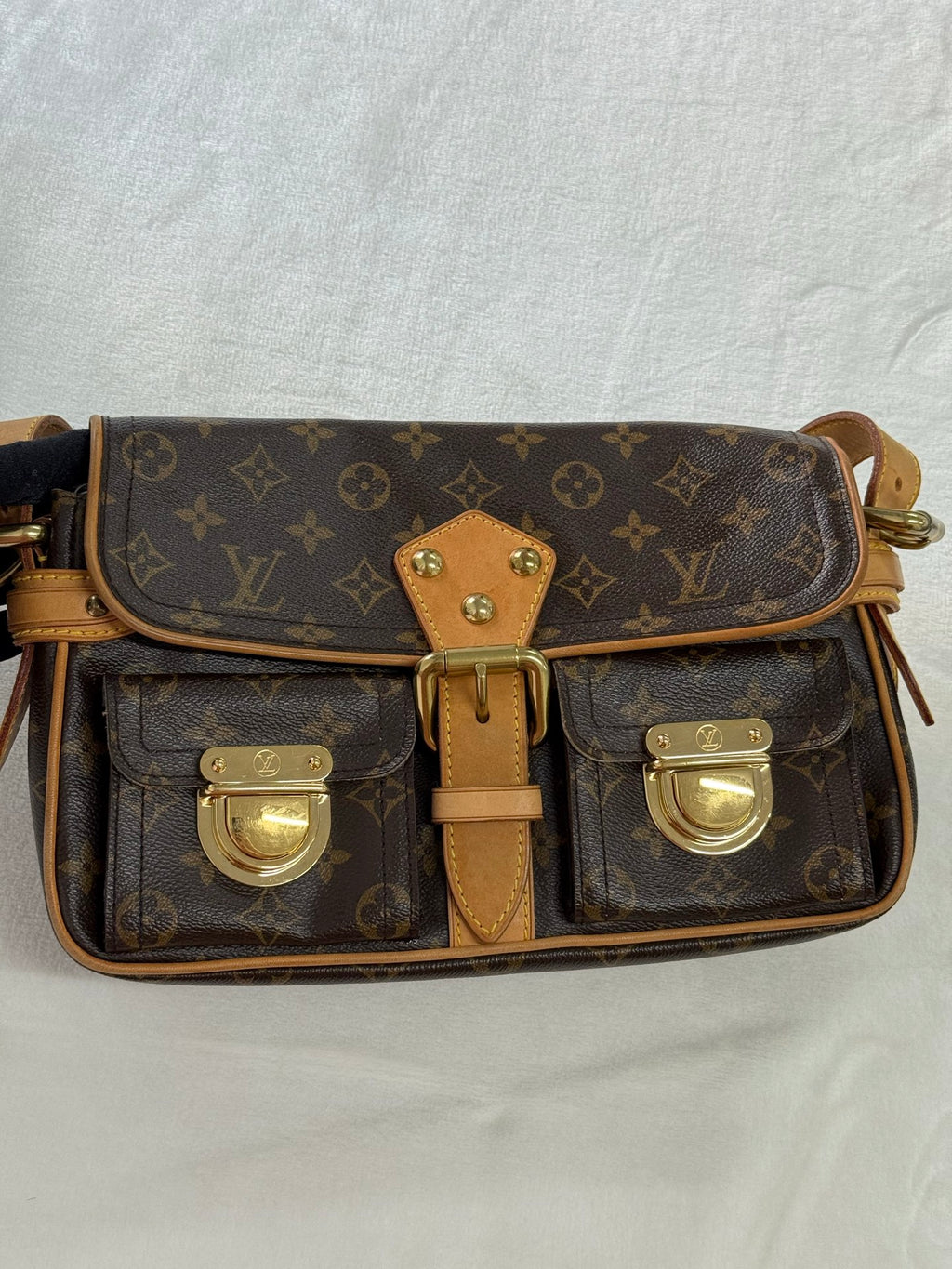 LOUIS VUITTON Monogram Hudson bag PM