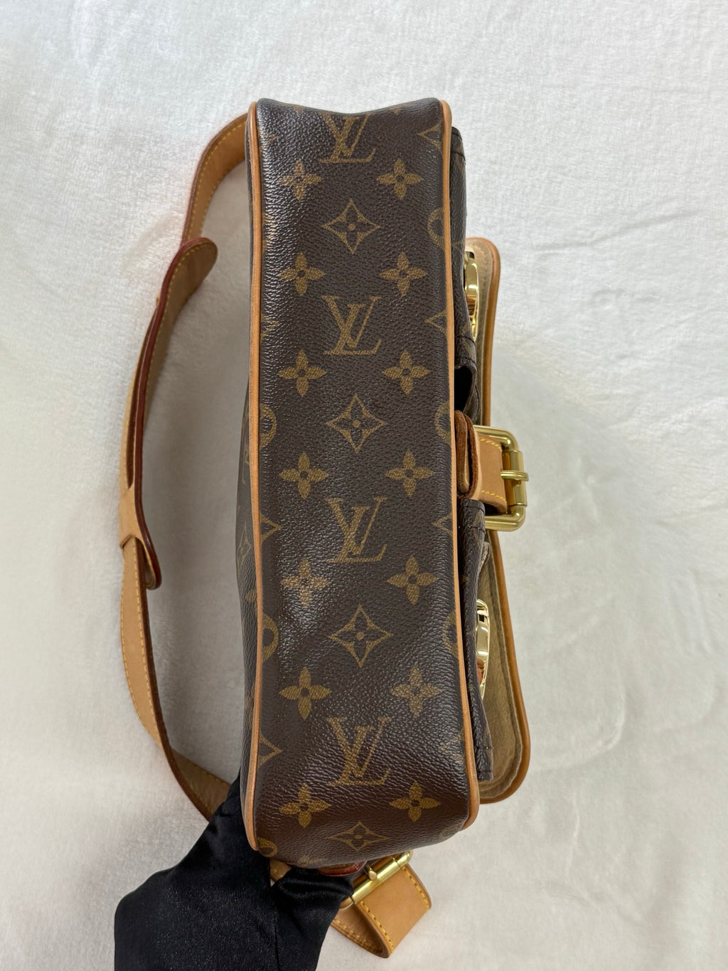 LOUIS VUITTON Monogram Hudson bag PM