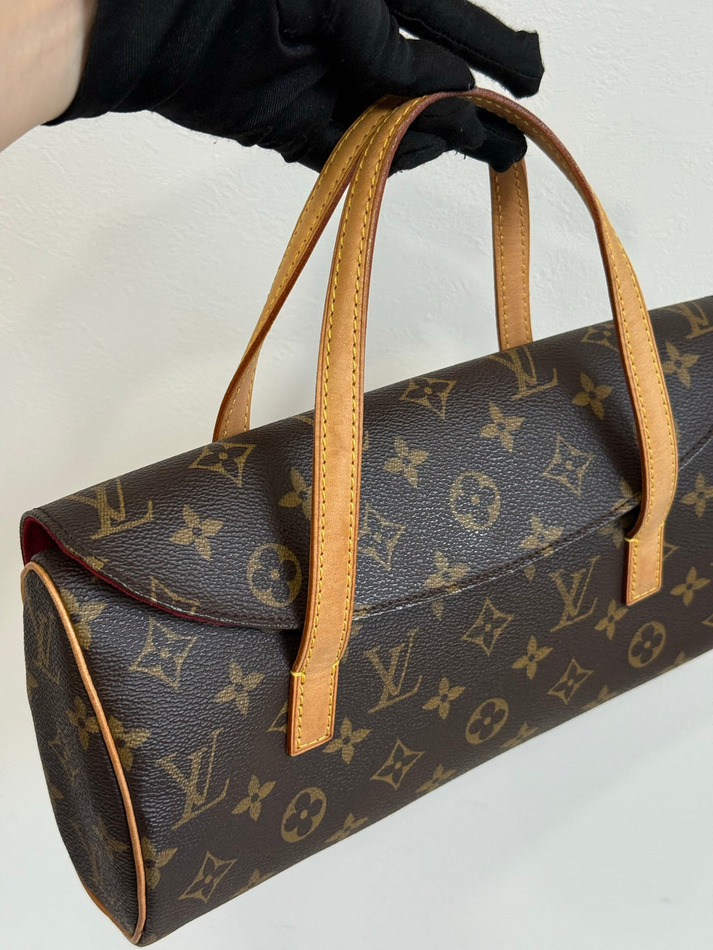 LOUIS VUITTON Sonatine Monogram Handbag