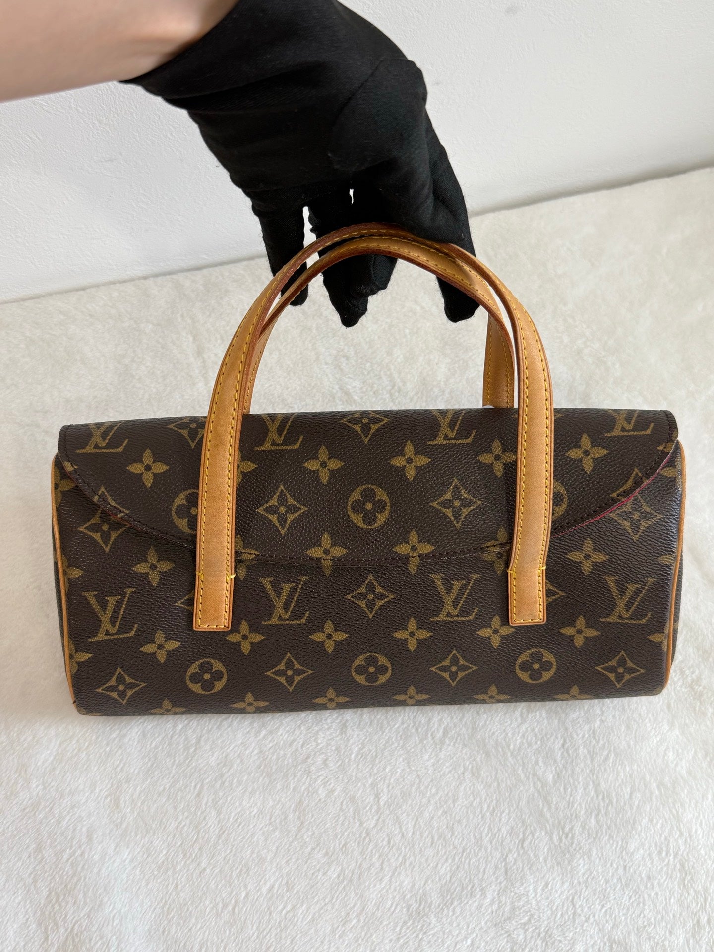 LOUIS VUITTON Sonatine Monogram Handbag