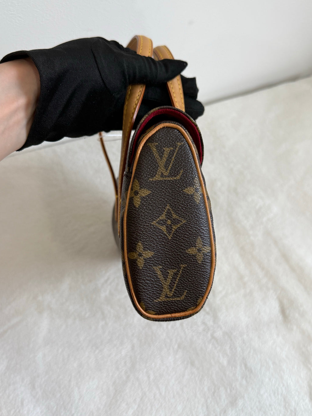 LOUIS VUITTON Sonatine Monogram Handbag