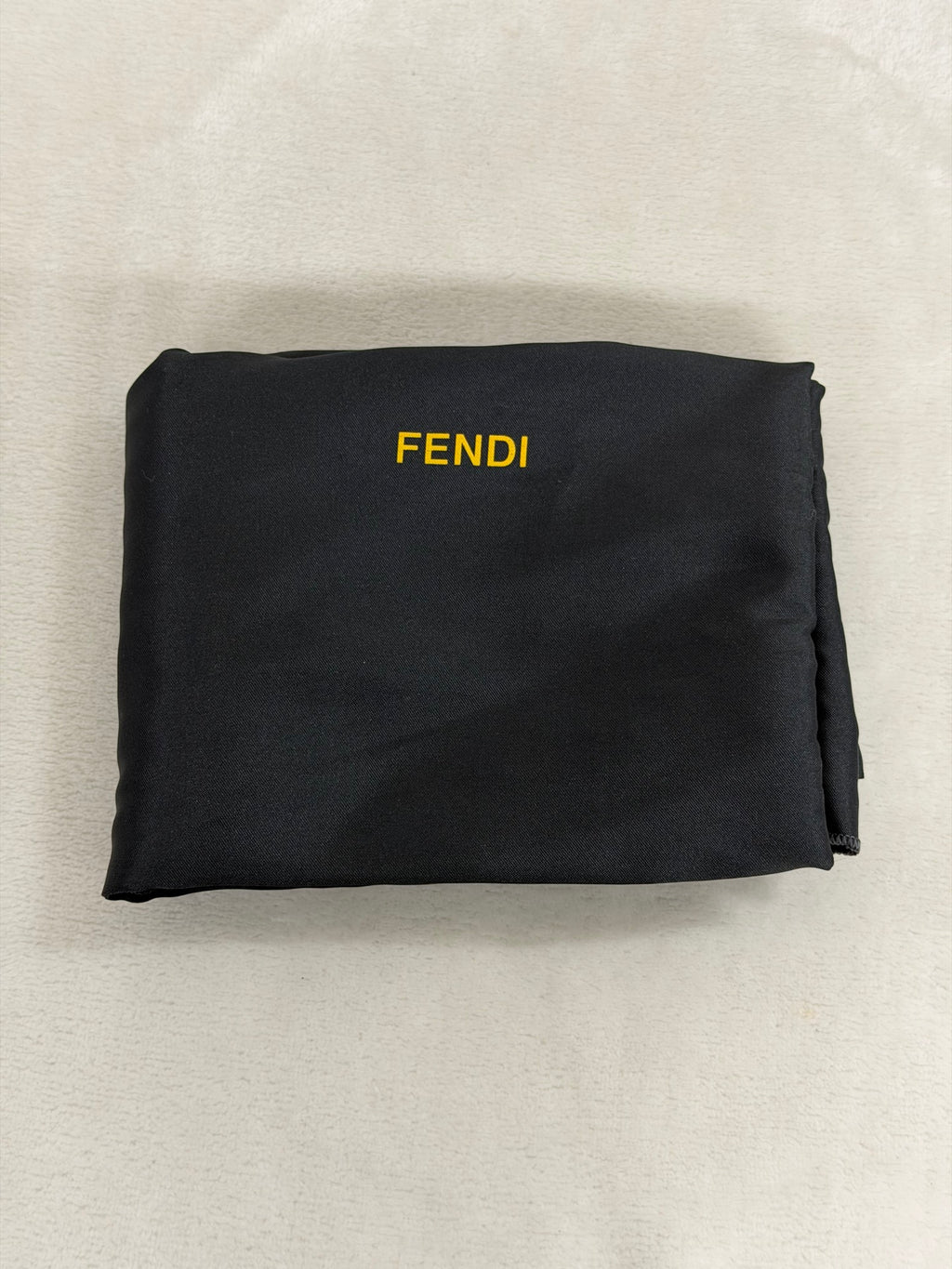 FENDI Zucchino Halfmoon Handbag
