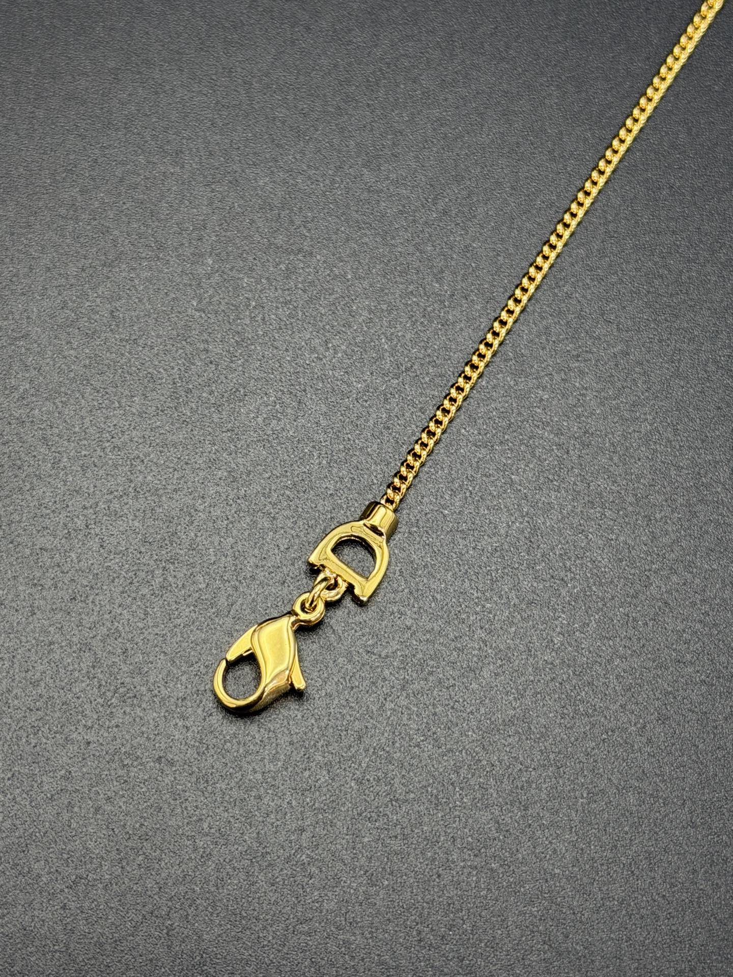 CHRISTIAN DIOR  CD Necklace