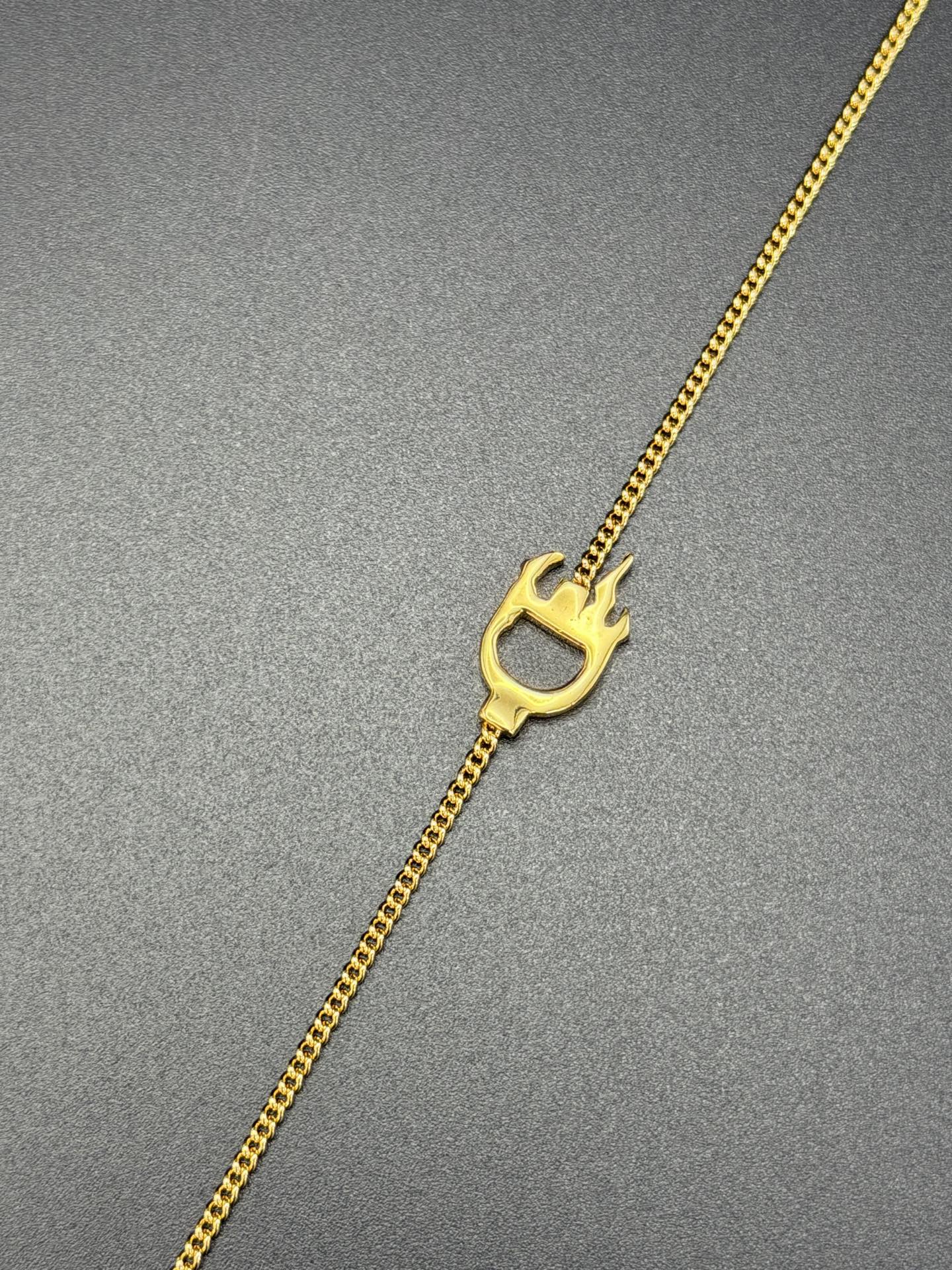 CHRISTIAN DIOR  CD Necklace