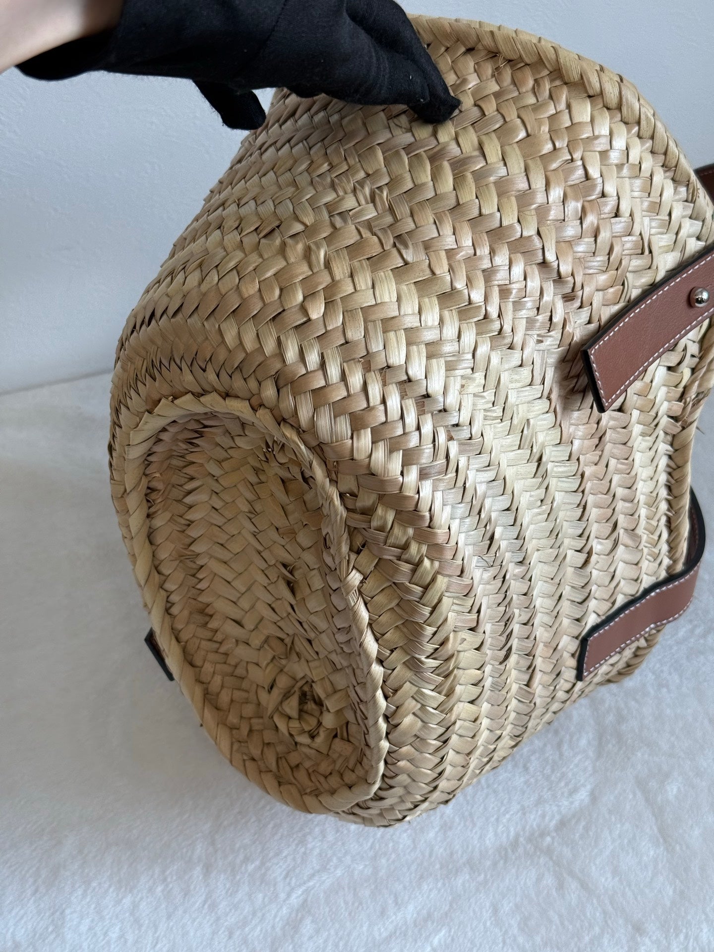 LOEWE Raffia Basket Bag