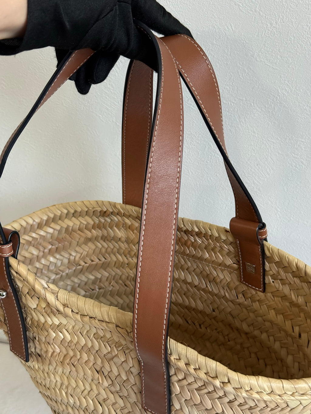LOEWE Raffia Basket Bag
