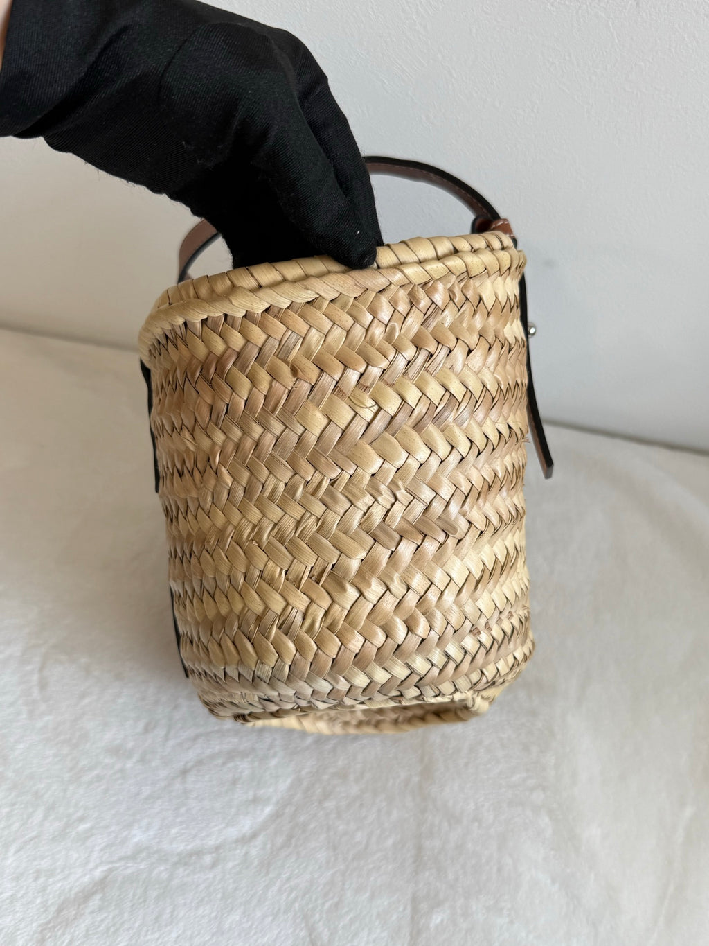 LOEWE Raffia Basket Bag