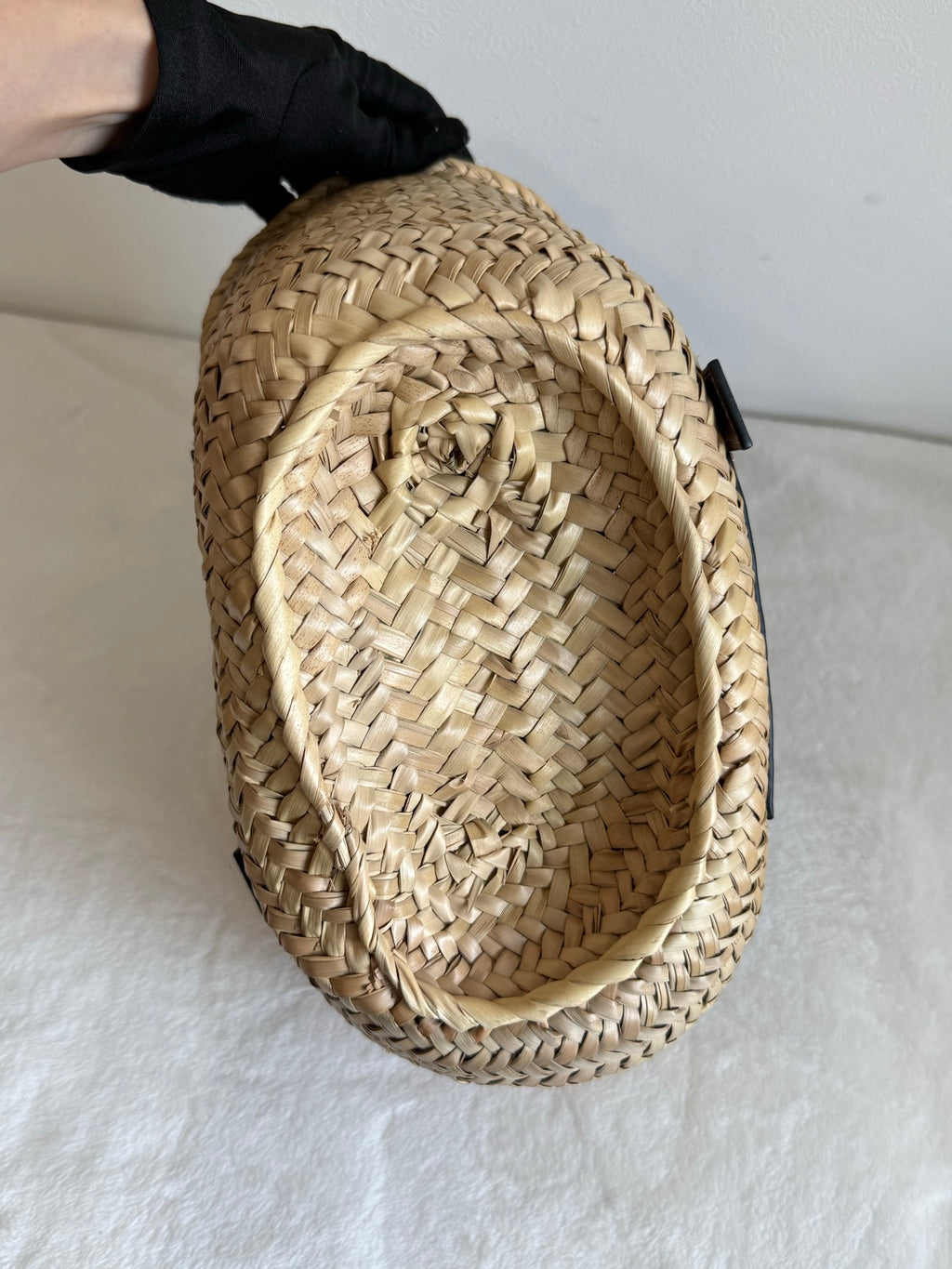 LOEWE Raffia Basket Bag