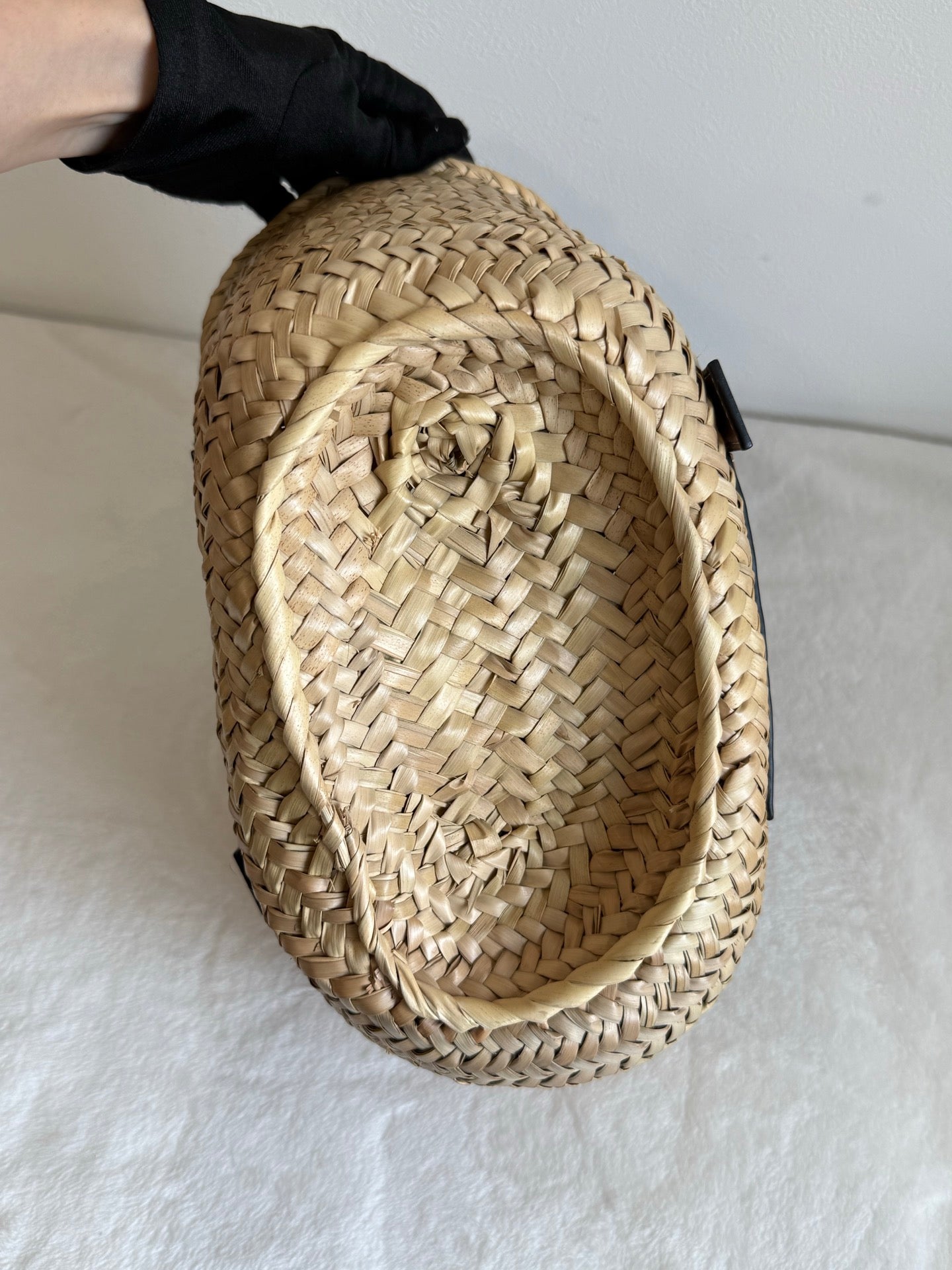 LOEWE Raffia Basket Bag
