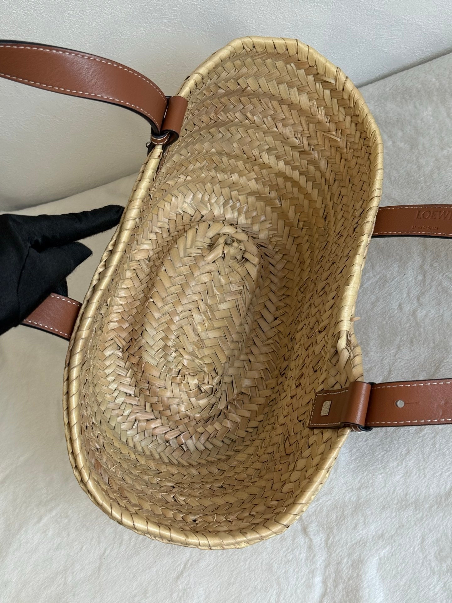 LOEWE Raffia Basket Bag