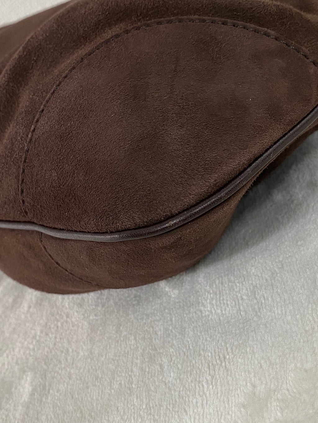 FERRAGAMO Suede Handbag