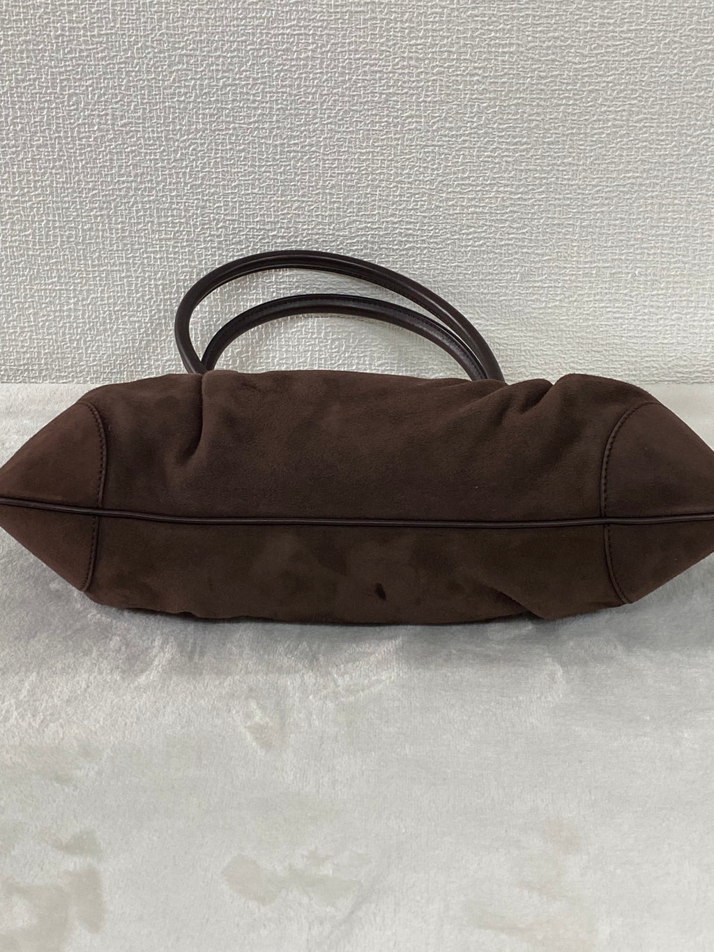 FERRAGAMO Suede Handbag
