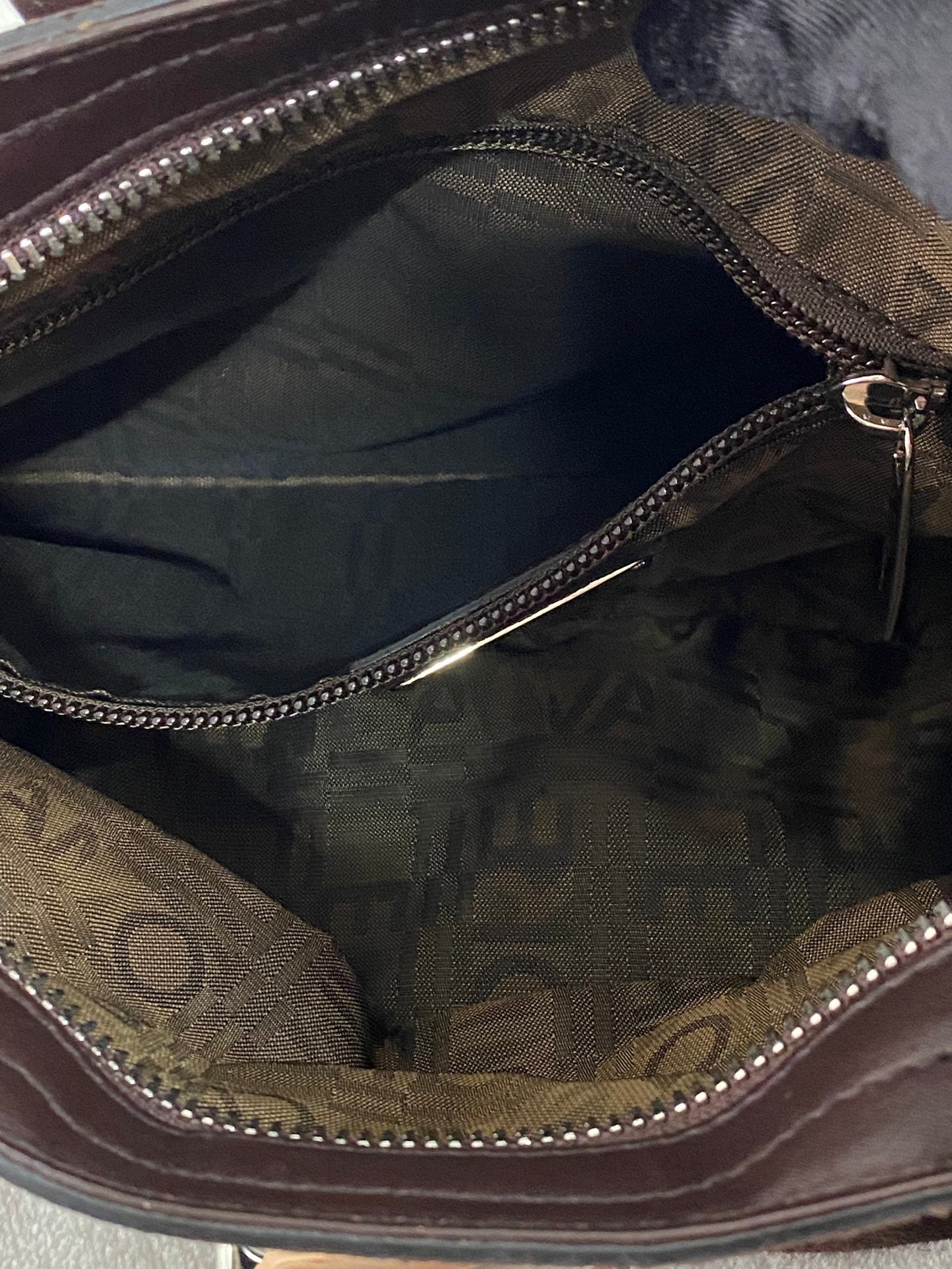 FERRAGAMO Suede Handbag