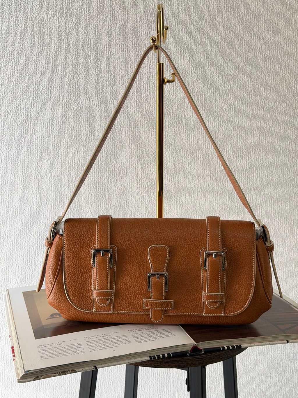 LOEWE Genuine Senda Shoulderbag (brown)