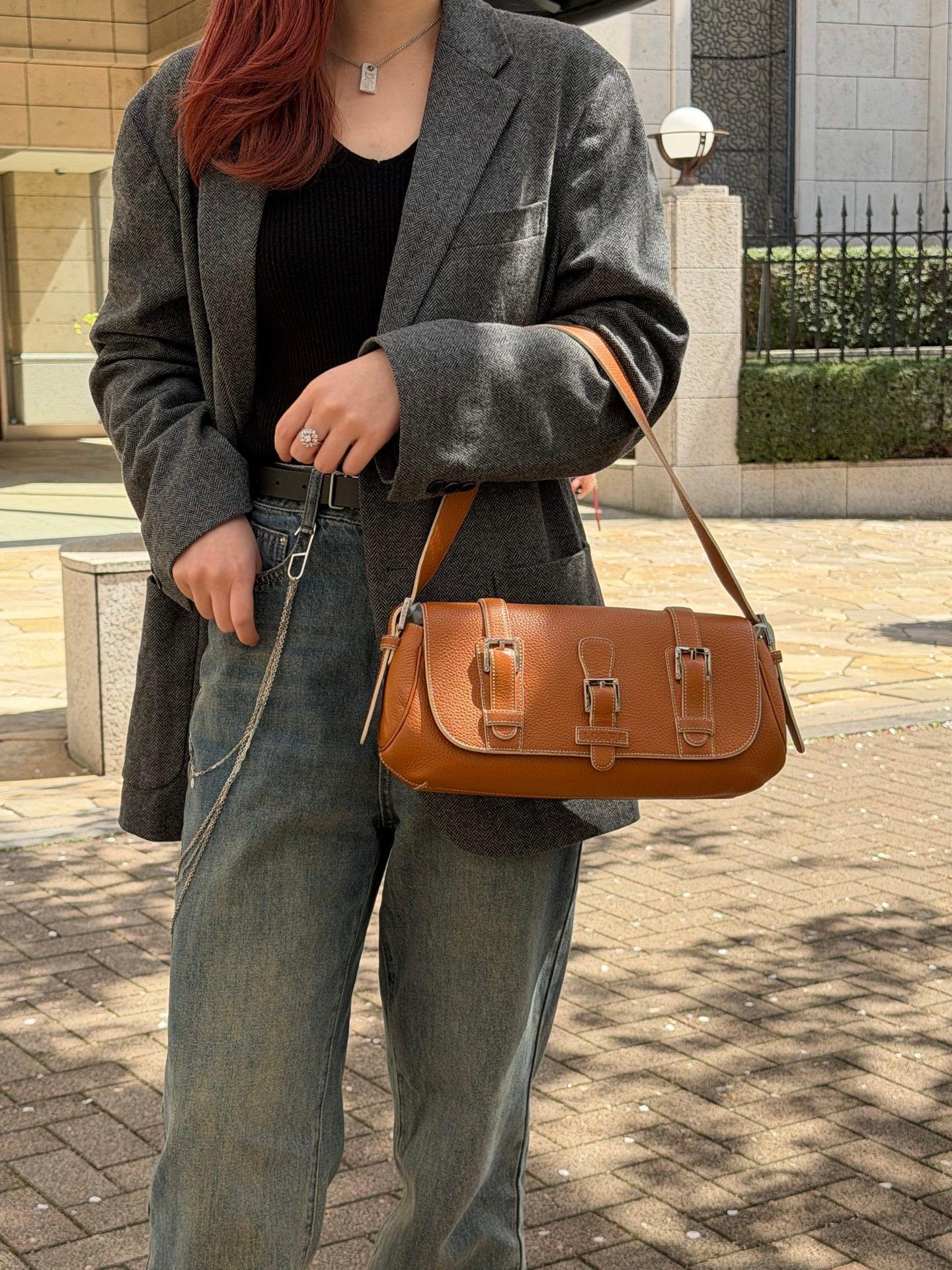 LOEWE Genuine Senda Shoulderbag (brown)