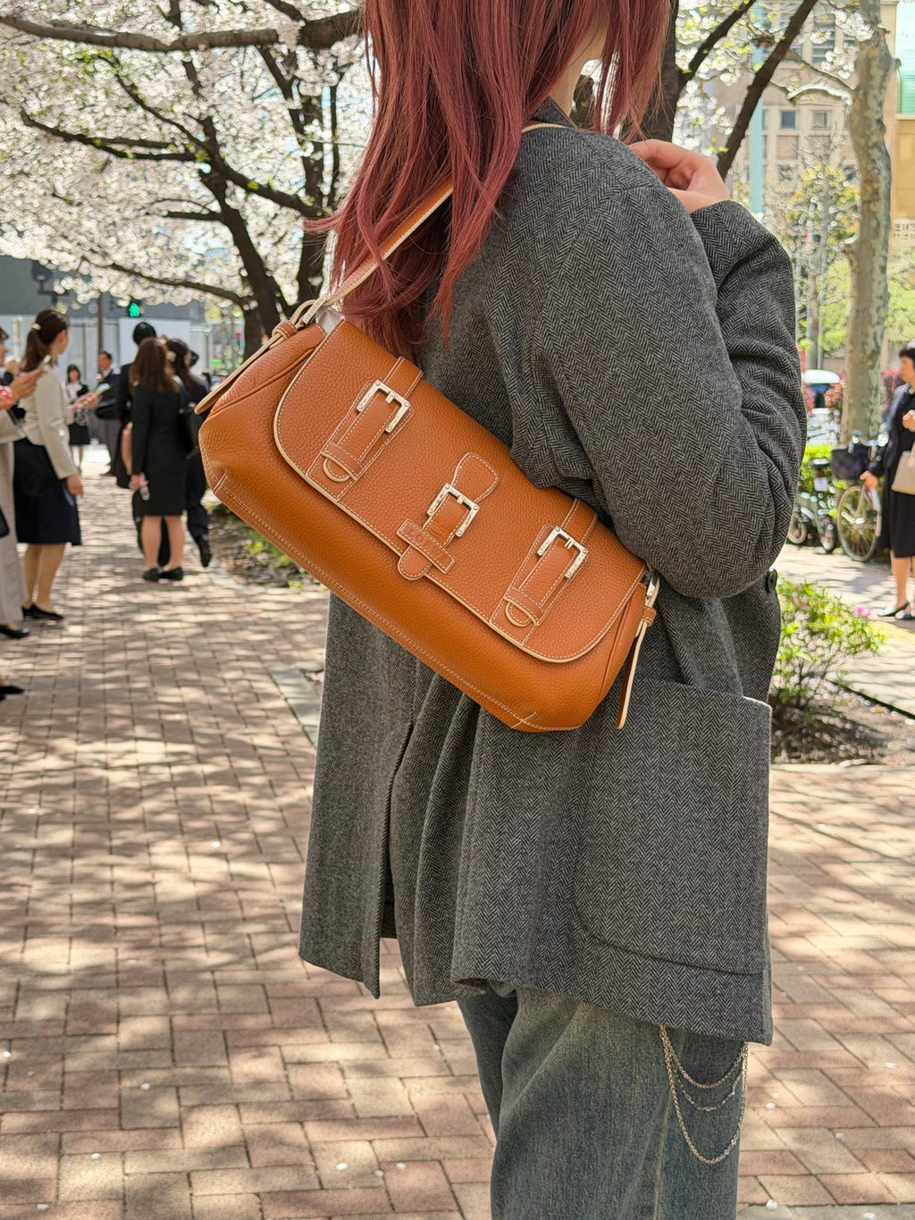 LOEWE Genuine Senda Shoulderbag (brown)