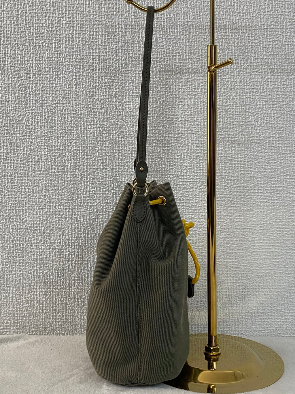 MIUMIU Canvas Bucket Handbag