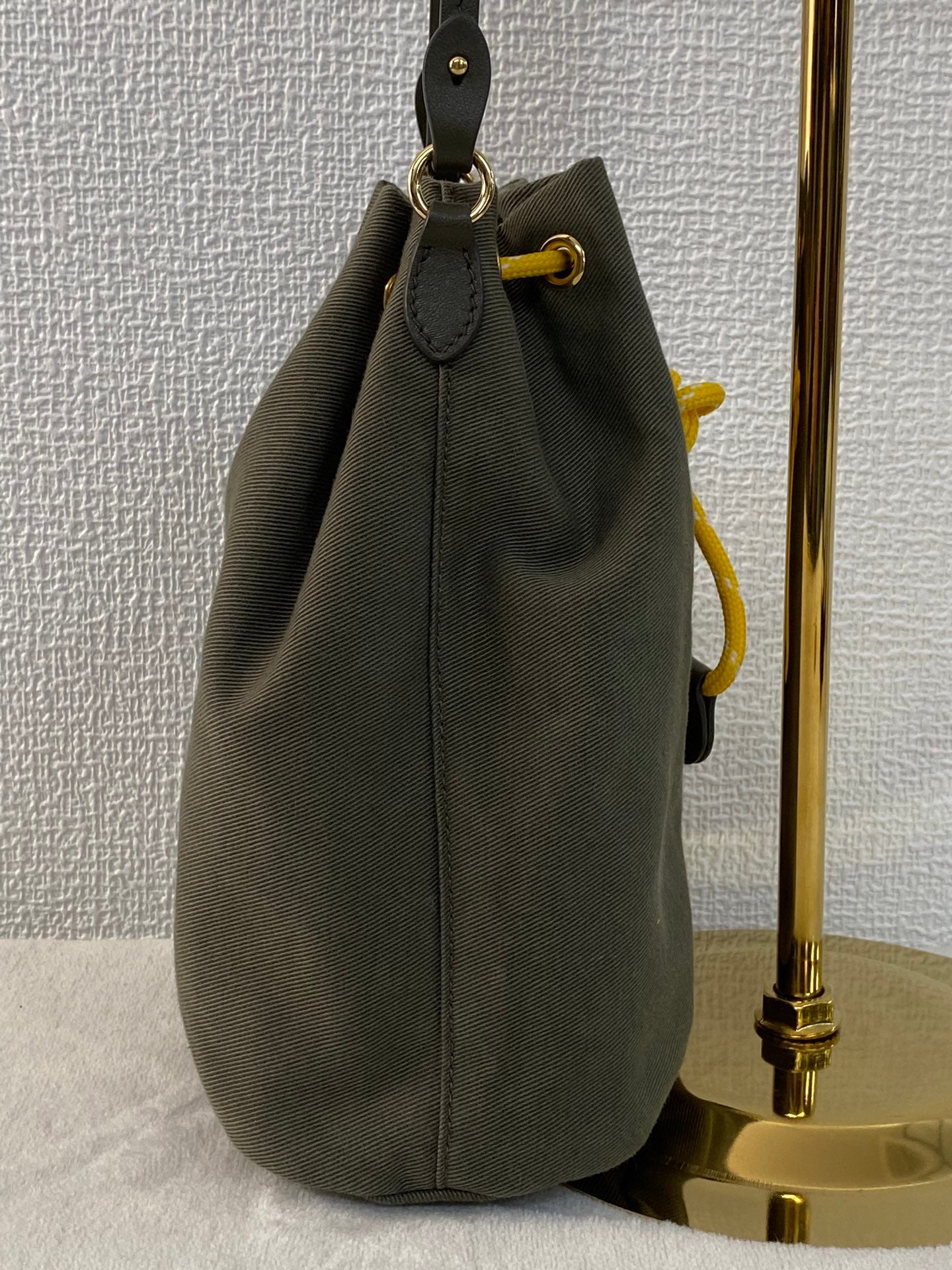 MIUMIU Canvas Bucket Handbag