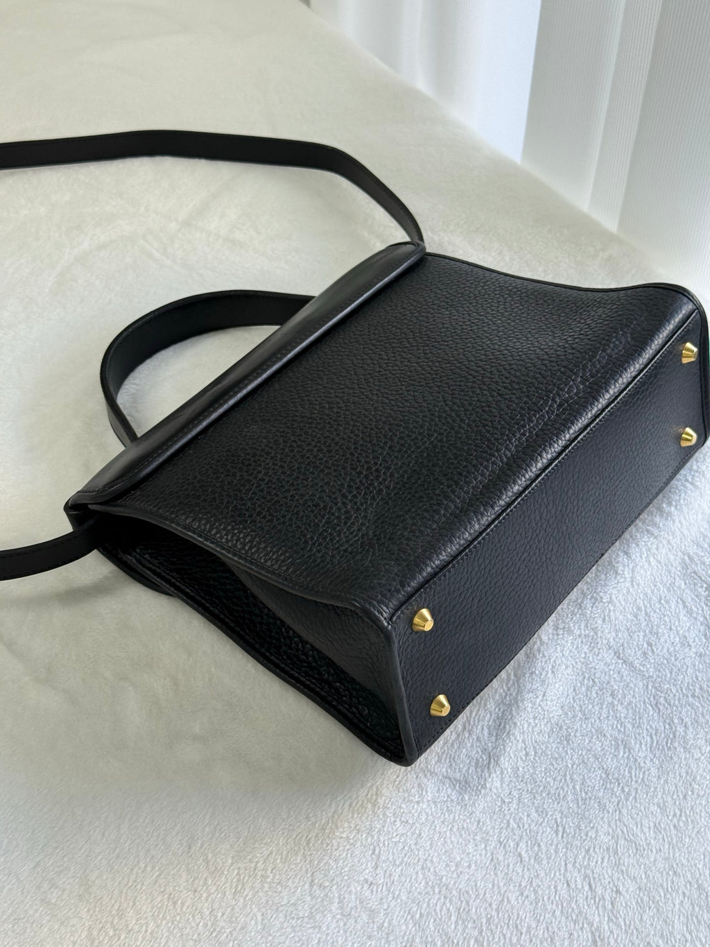CHRISTIAN DIOR 2way Kelly Caiver Handbag