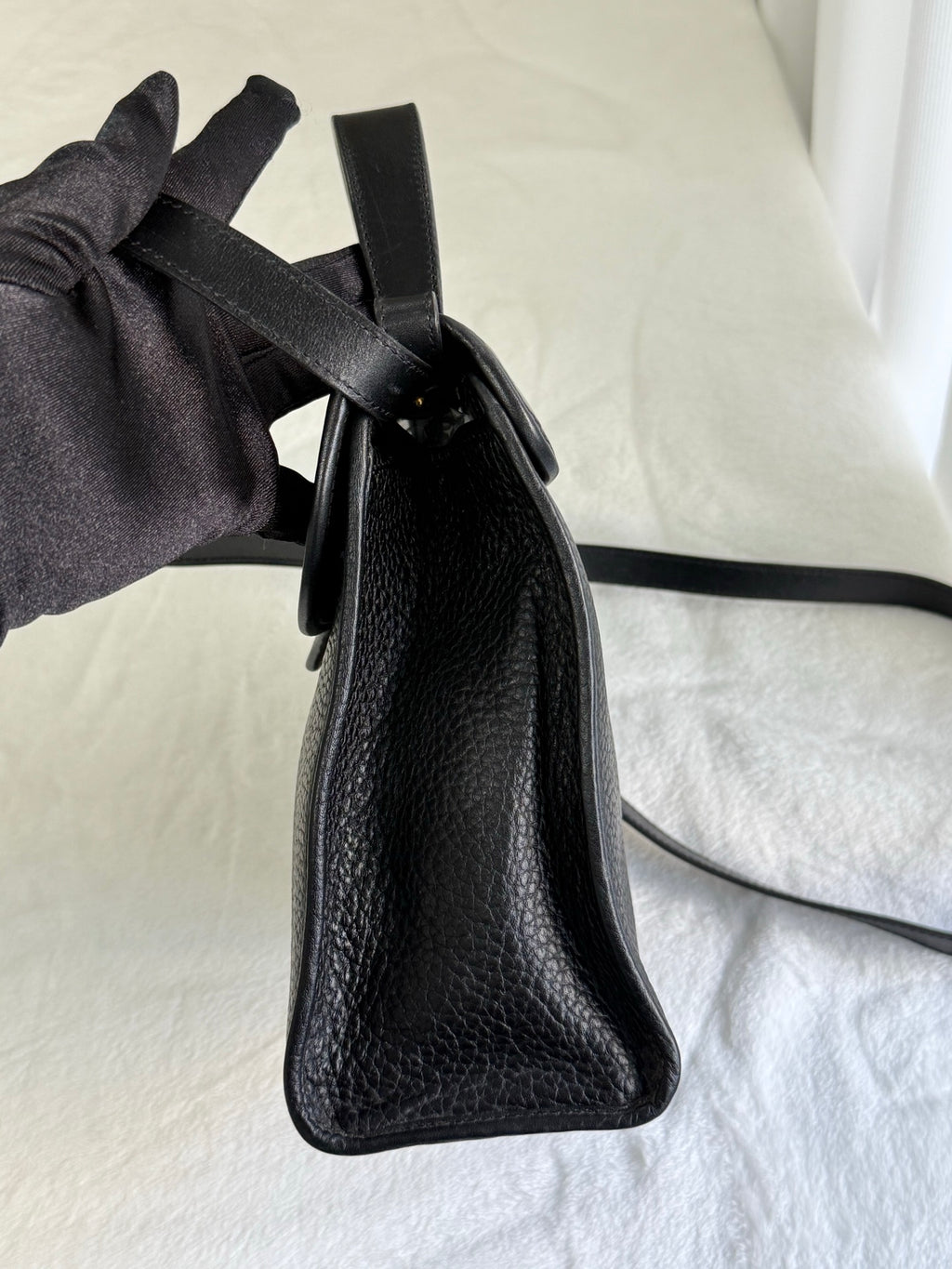CHRISTIAN DIOR 2way Kelly Caiver Handbag