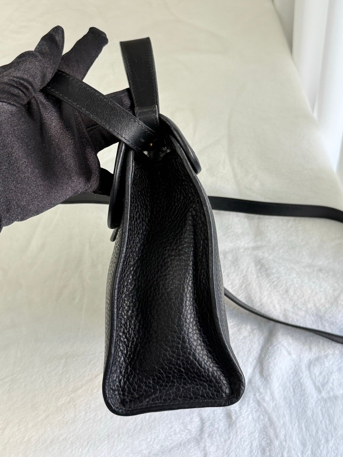 CHRISTIAN DIOR 2way Kelly Caiver Handbag